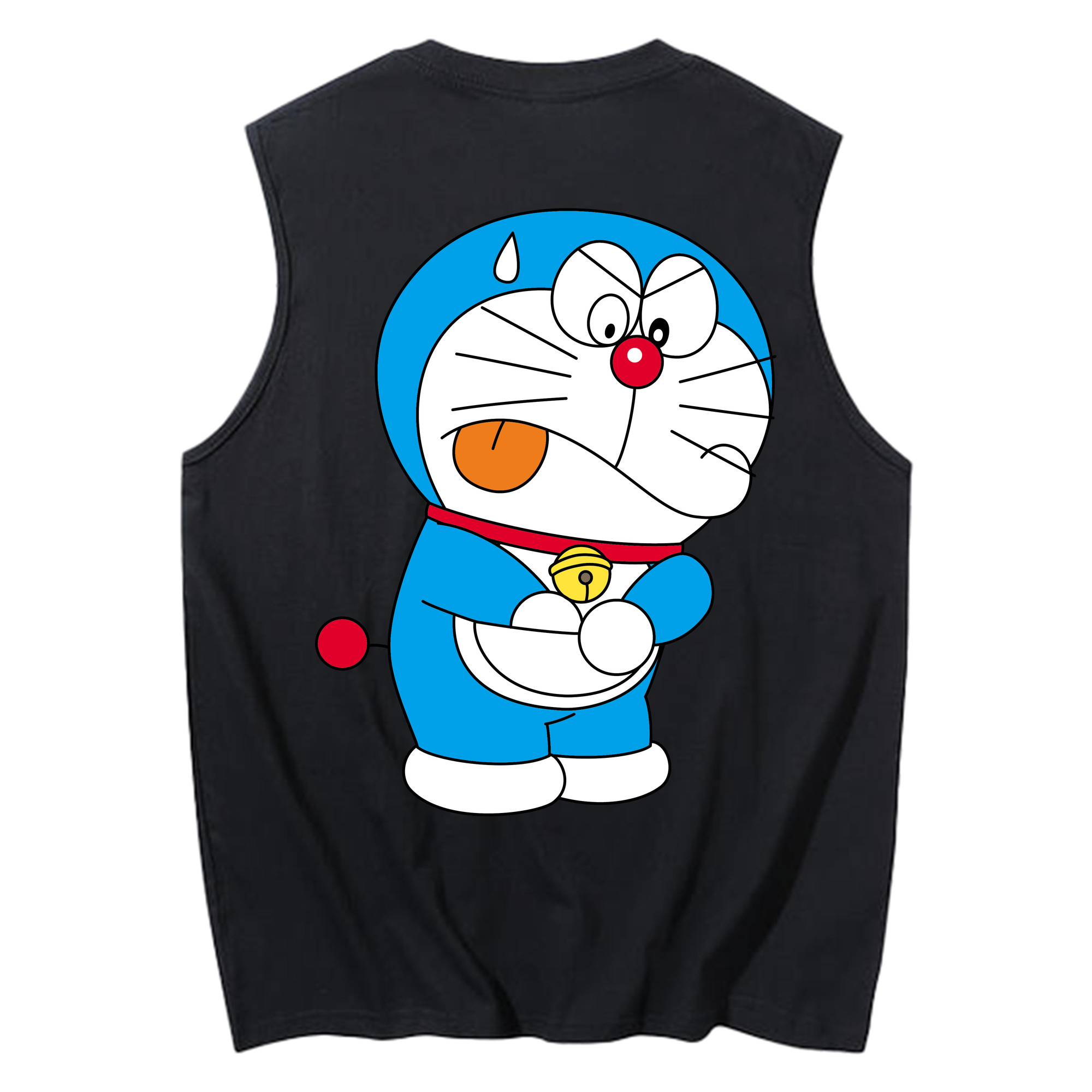 （画像用） ドラえもん Doraemon コットン100％タンクトップ（背面プリント）