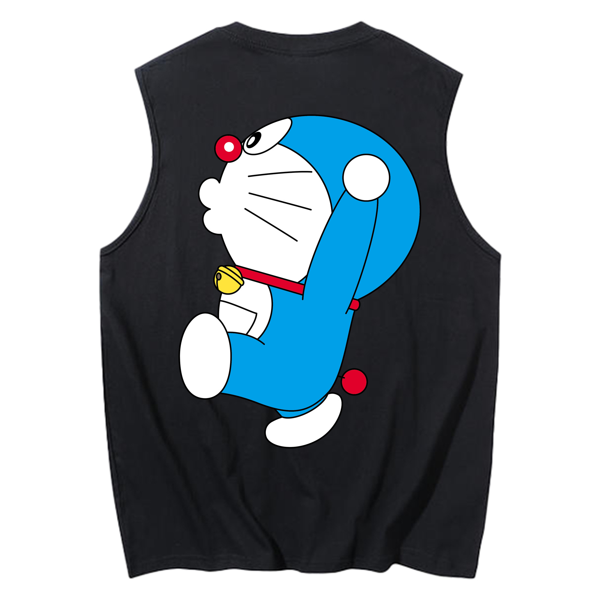 （画像用） ドラえもん Doraemon コットン100％タンクトップ（背面プリント）