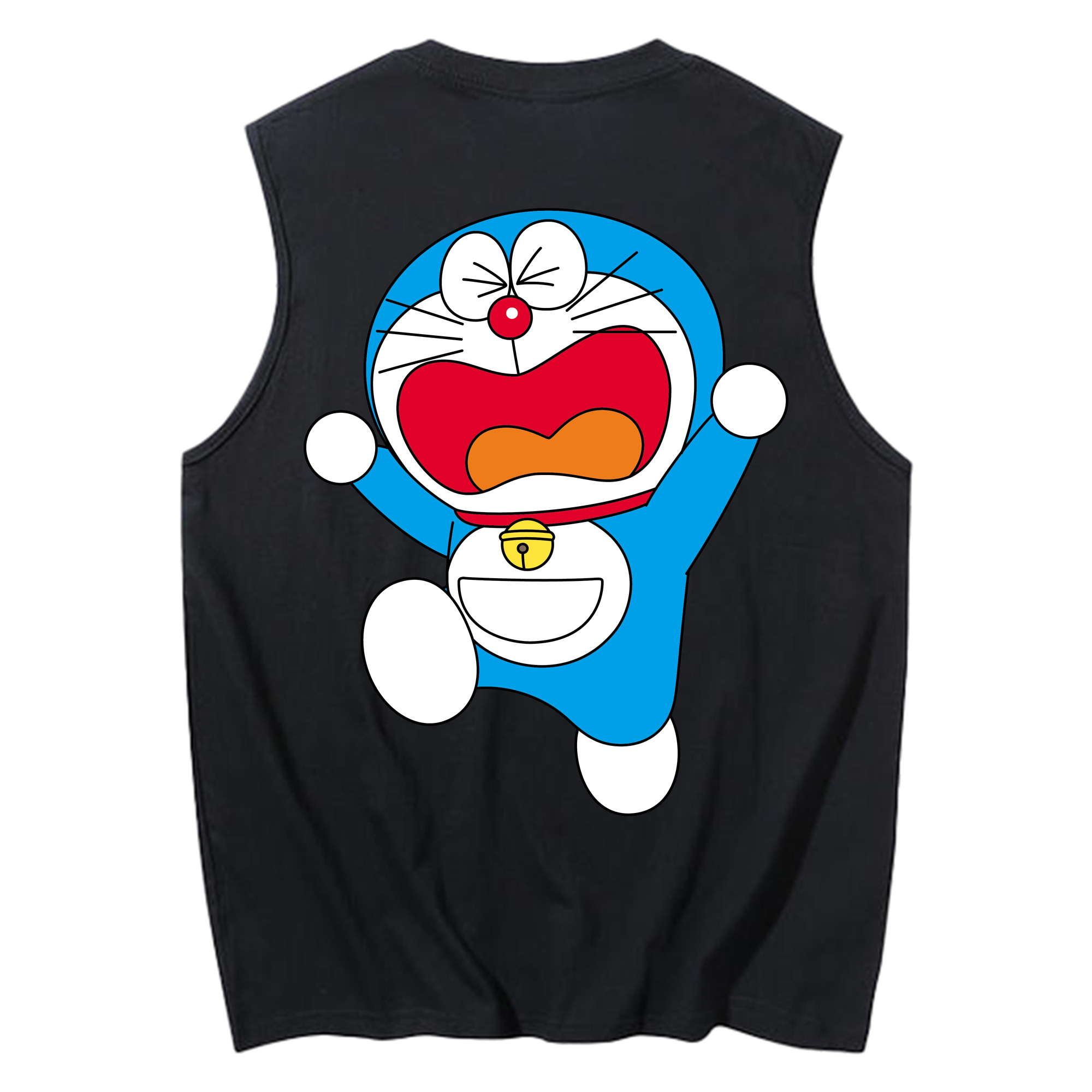 （画像用） ドラえもん Doraemon コットン100％タンクトップ（背面プリント）