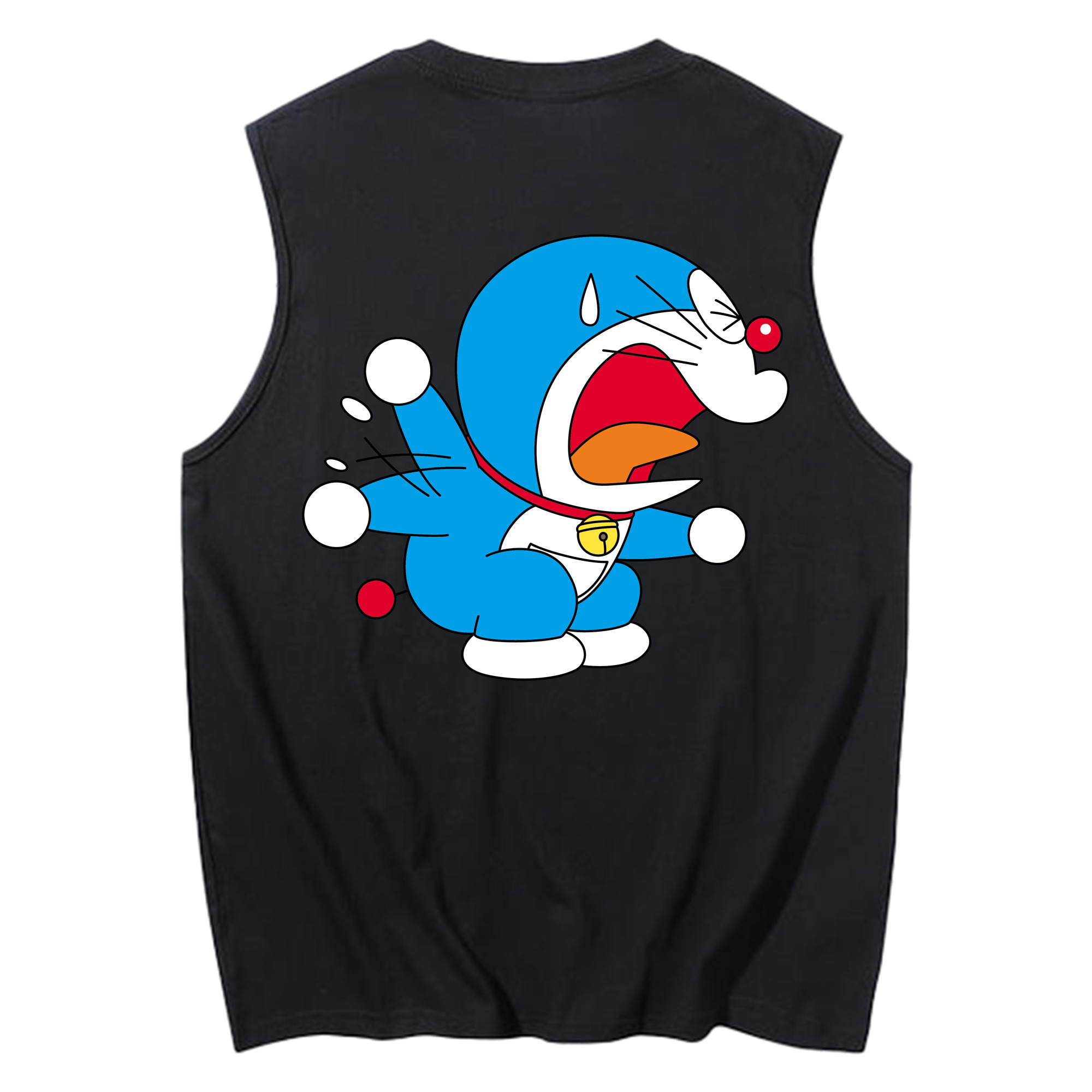 （画像用） ドラえもん Doraemon コットン100％タンクトップ（背面プリント）