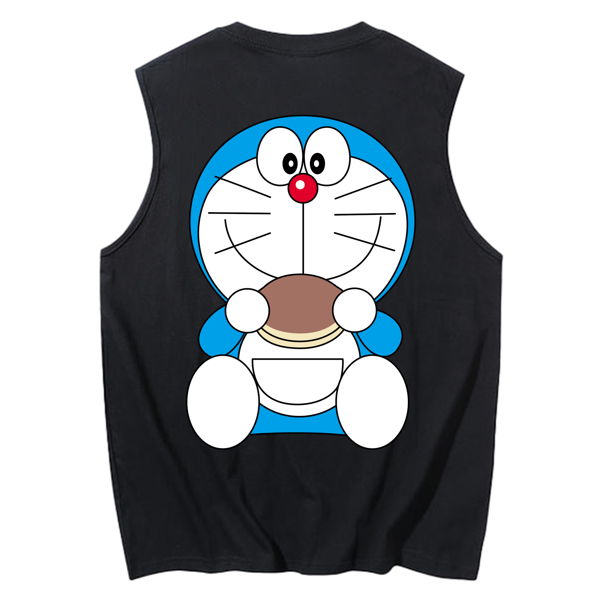 （画像用） ドラえもん Doraemon コットン100％タンクトップ（背面プリント）