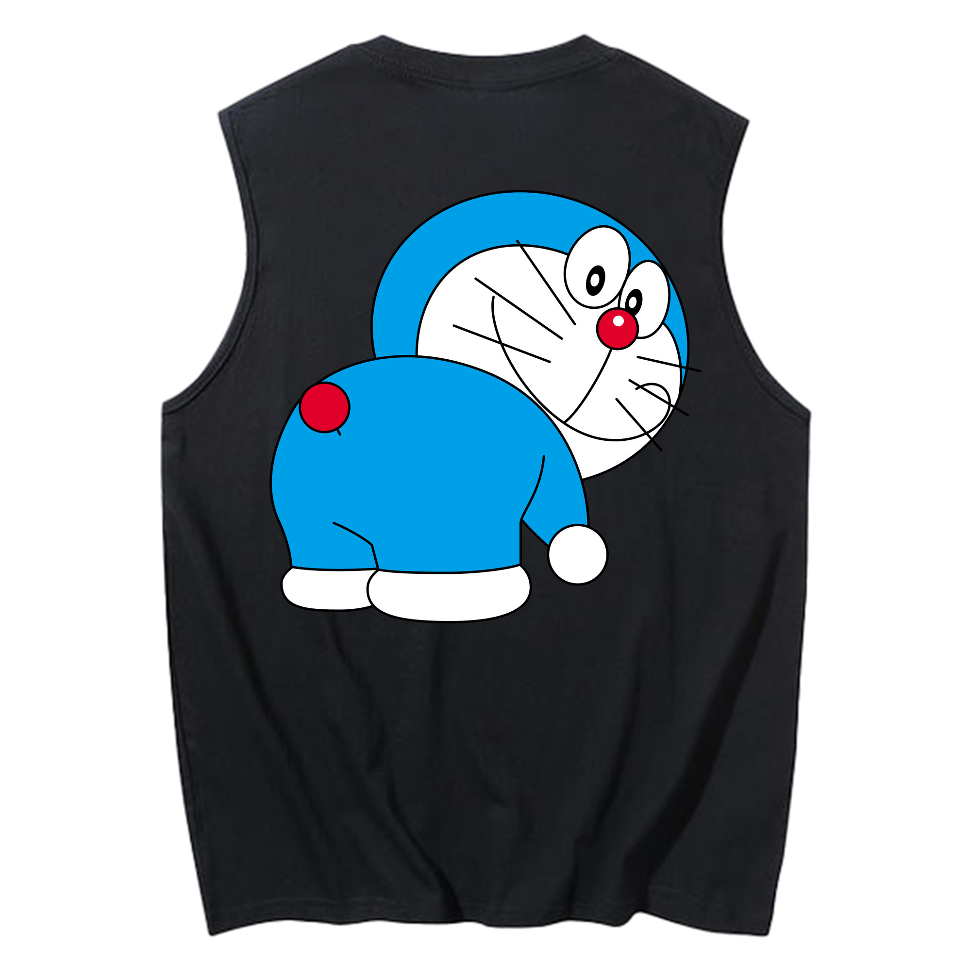（画像用） ドラえもん Doraemon コットン100％タンクトップ（背面プリント）