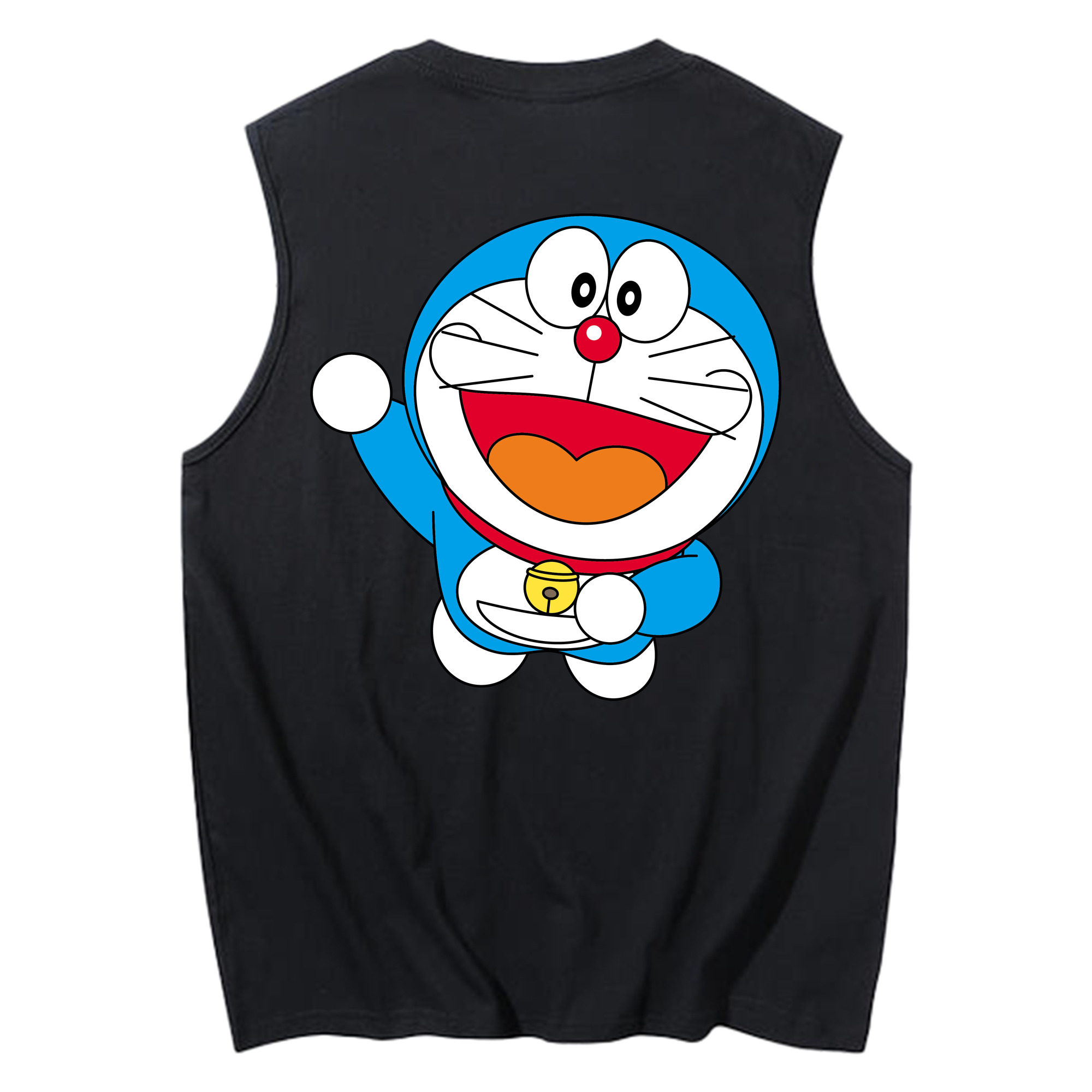 （画像用） ドラえもん Doraemon コットン100％タンクトップ（背面プリント）