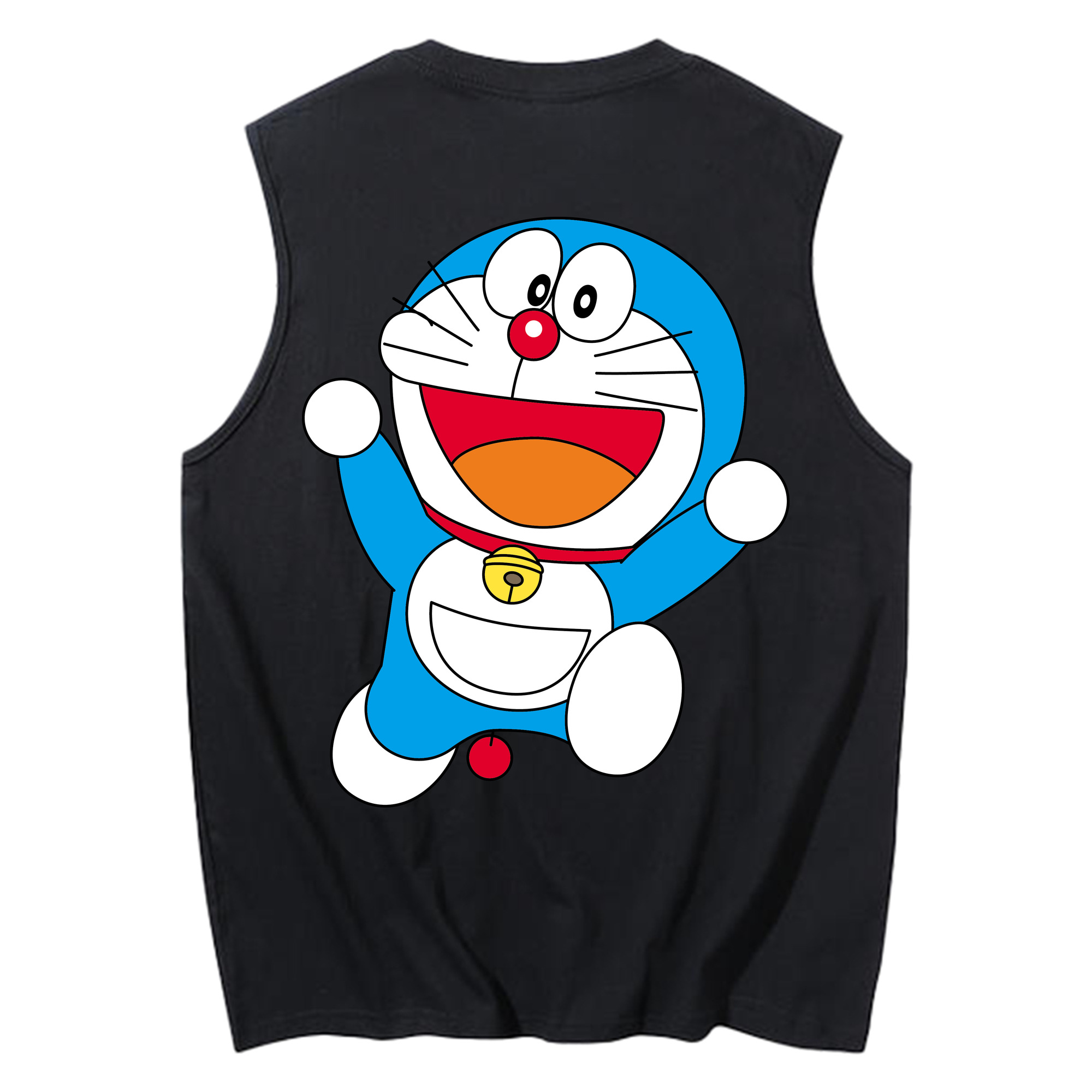 （画像用） ドラえもん Doraemon コットン100％タンクトップ（背面プリント）