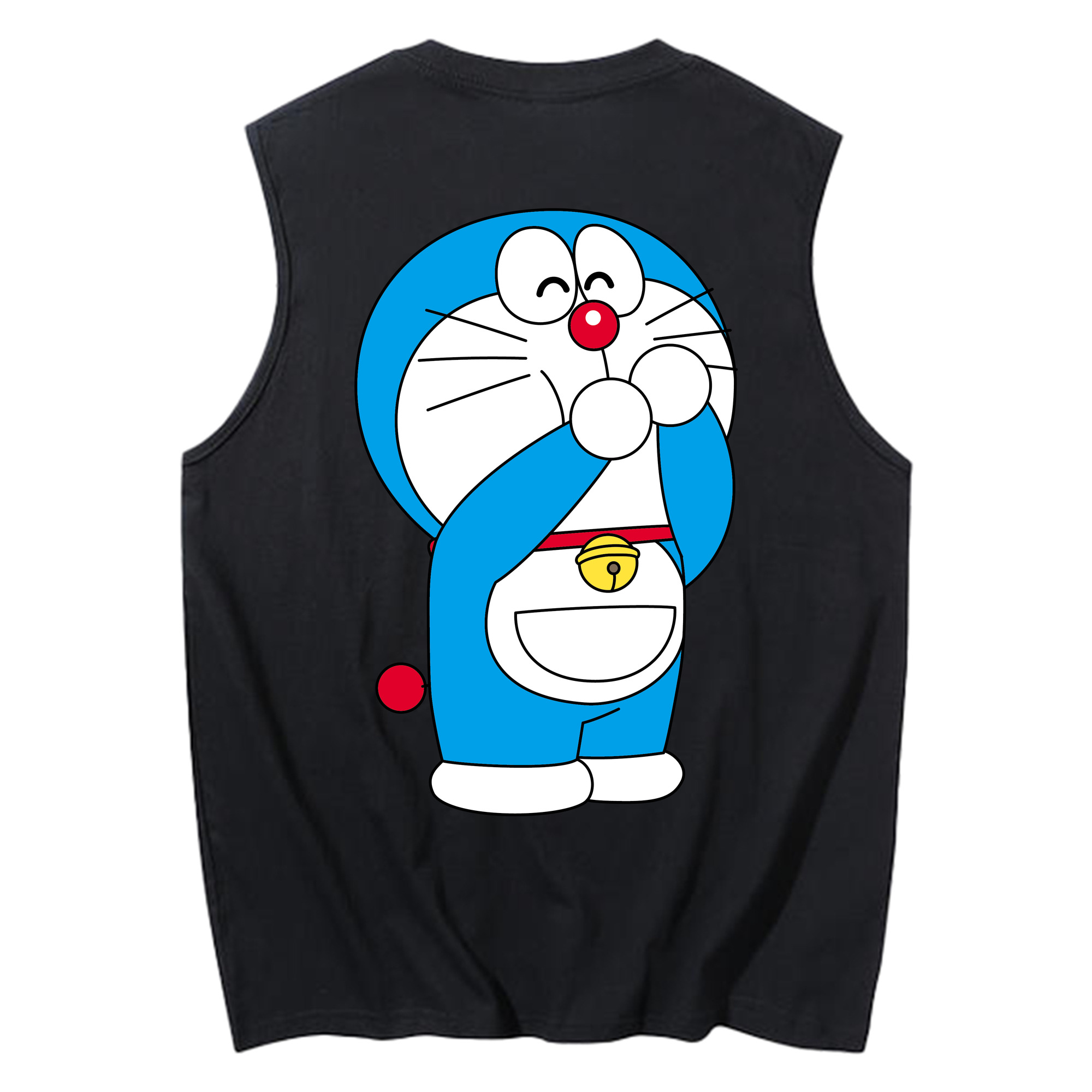 （画像用） ドラえもん Doraemon コットン100％タンクトップ（背面プリント）