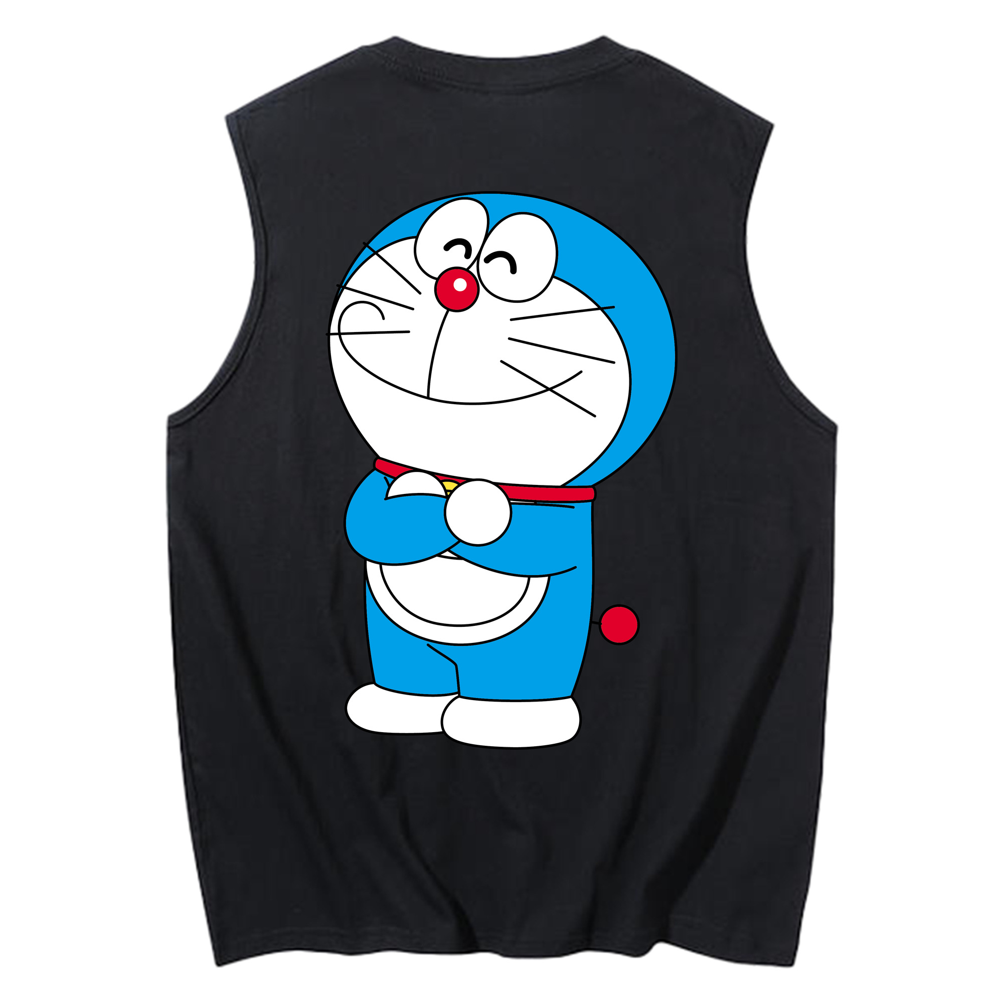（画像用） ドラえもん Doraemon コットン100％タンクトップ（背面プリント）