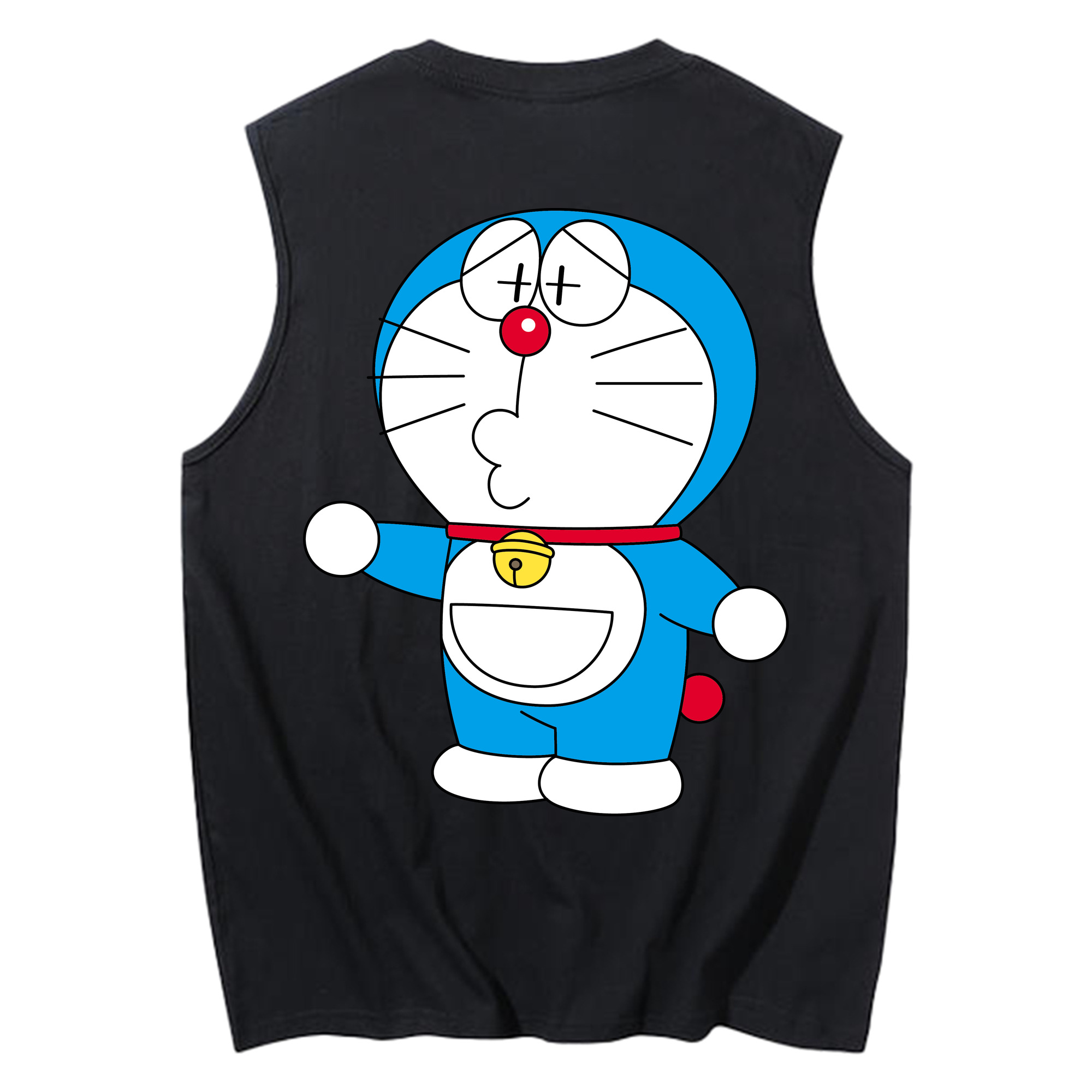 （画像用） ドラえもん Doraemon コットン100％タンクトップ（背面プリント）