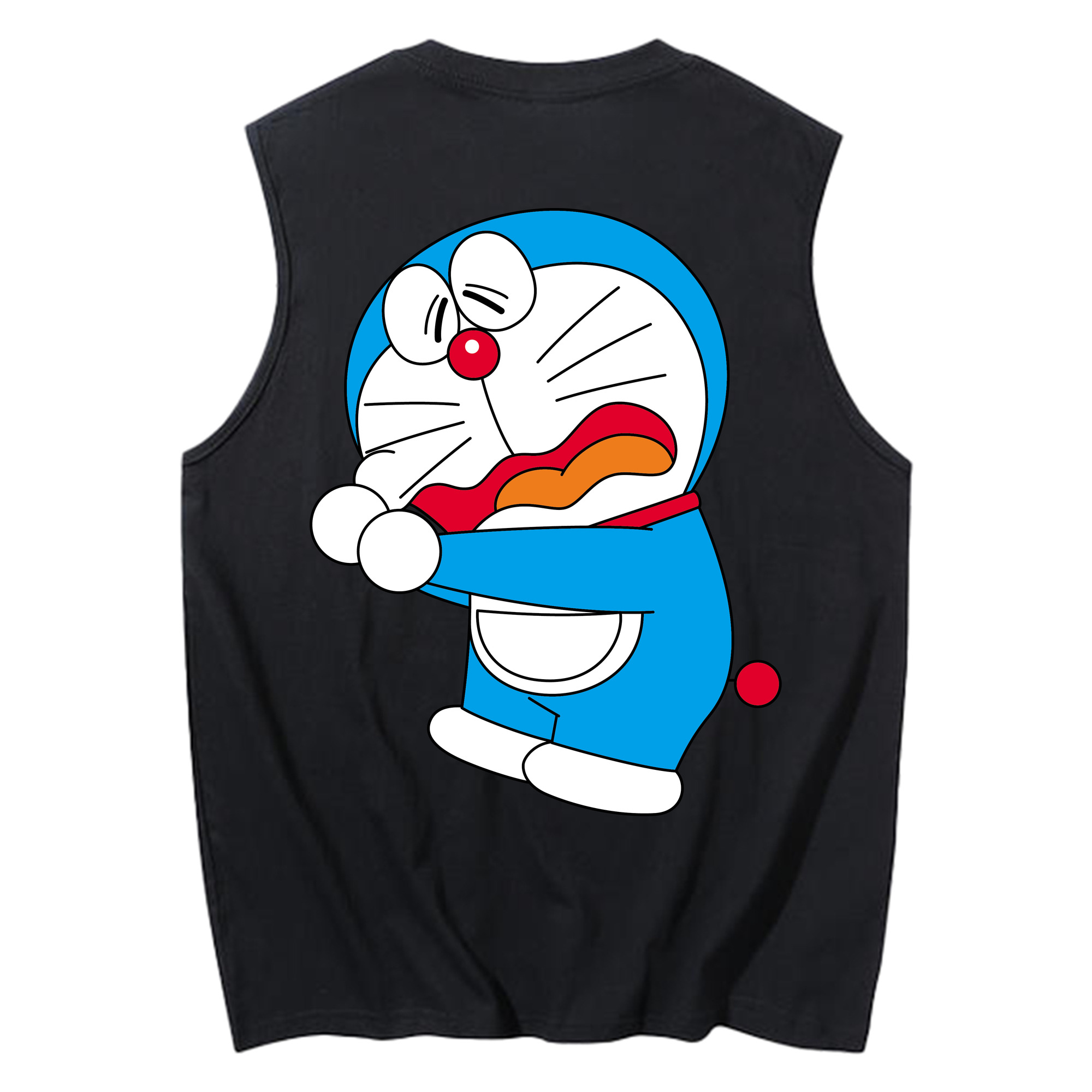 （画像用） ドラえもん Doraemon コットン100％タンクトップ（背面プリント）