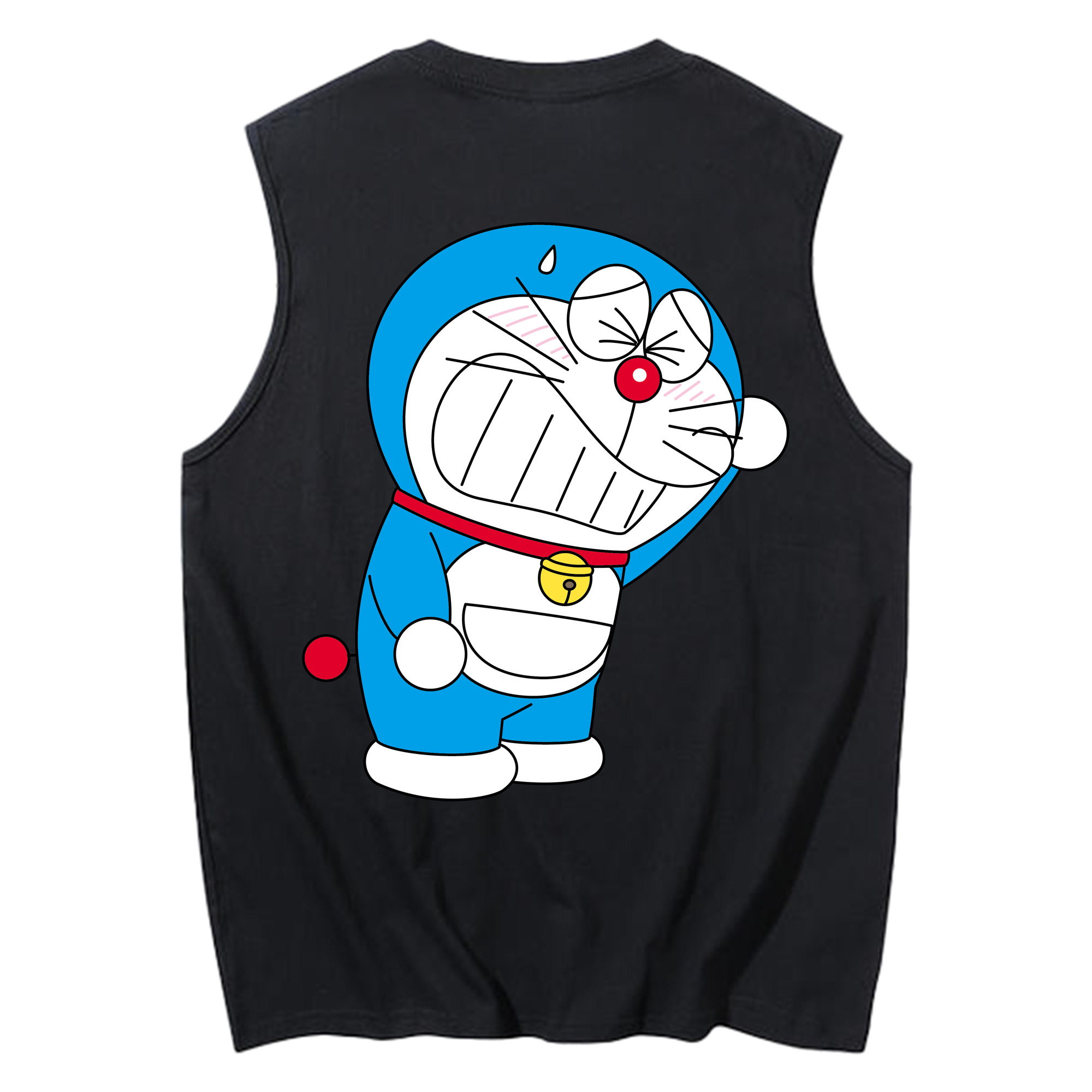 （画像用） ドラえもん Doraemon コットン100％タンクトップ（背面プリント）