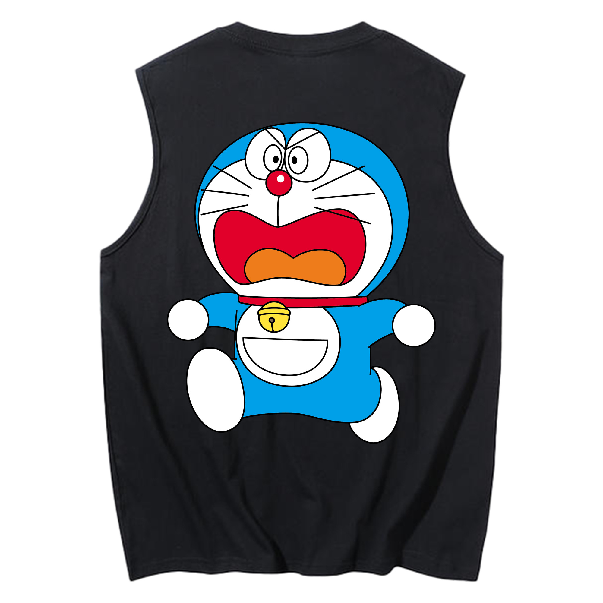 （画像用） ドラえもん Doraemon コットン100％タンクトップ（背面プリント）