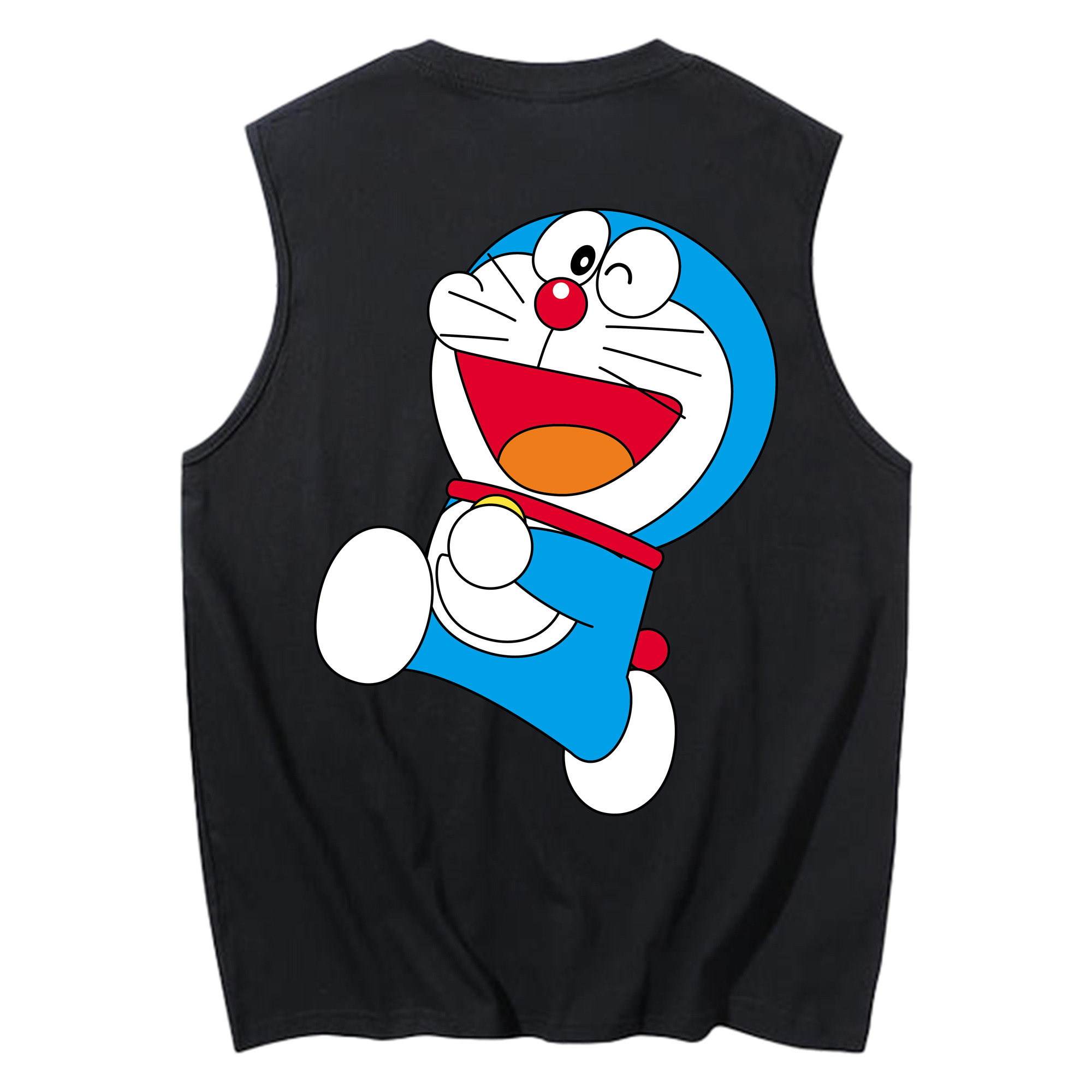 （画像用） ドラえもん Doraemon コットン100％タンクトップ（背面プリント）