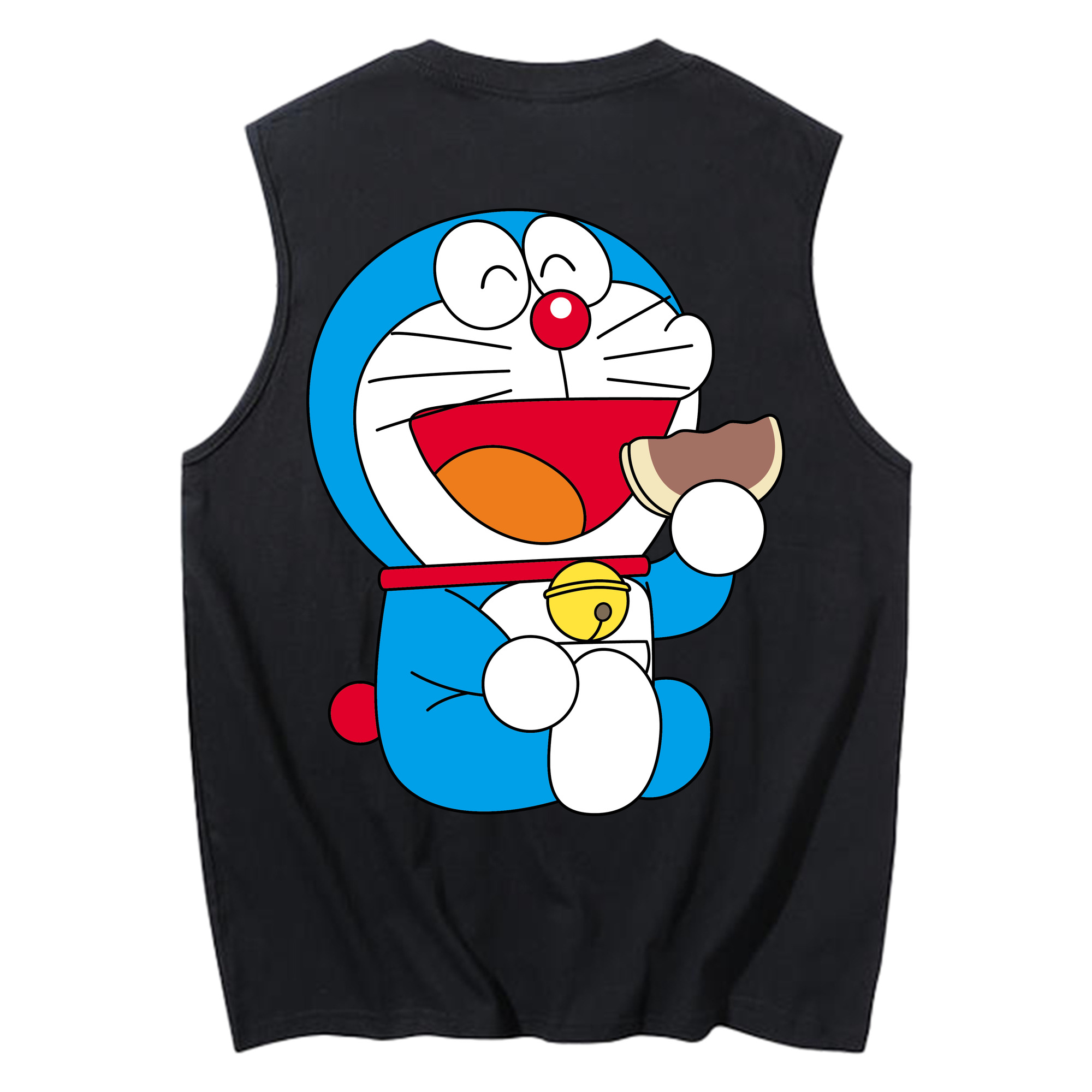 （画像用） ドラえもん Doraemon コットン100％タンクトップ（背面プリント）