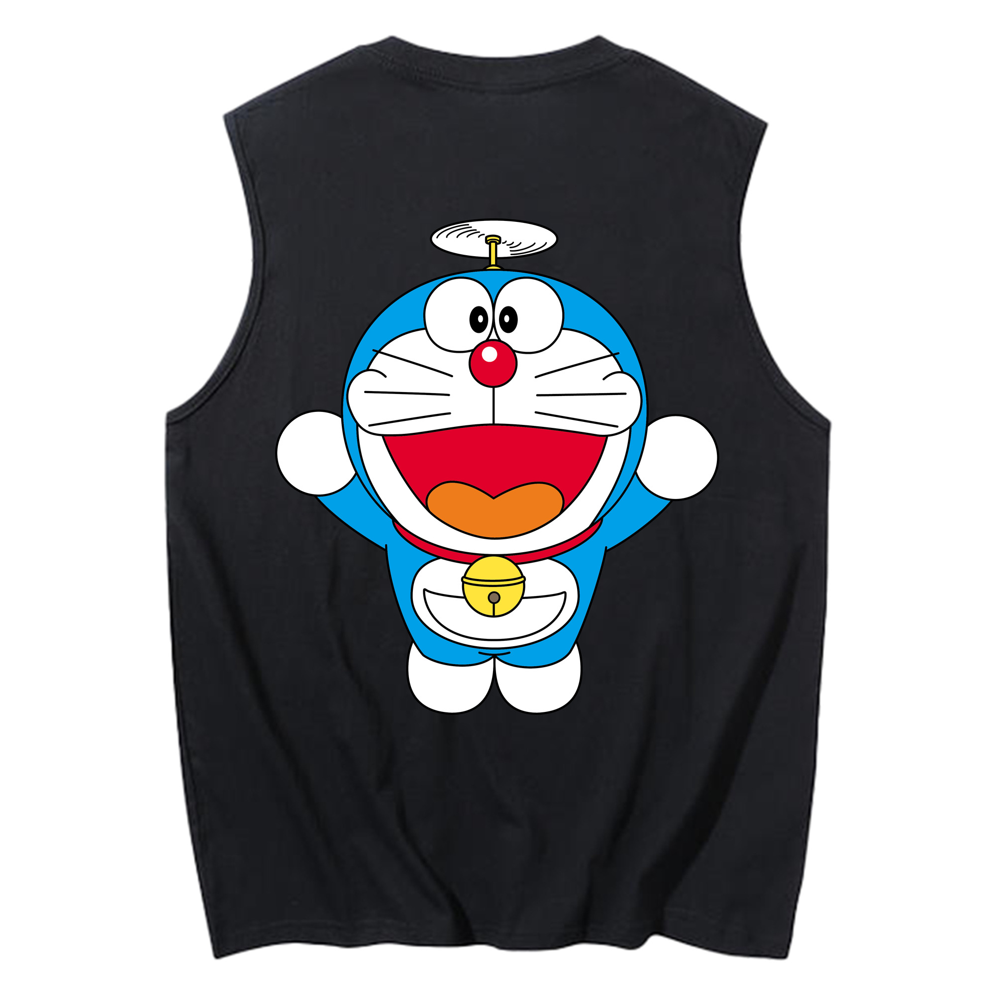 （画像用） ドラえもん Doraemon コットン100％タンクトップ（背面プリント）