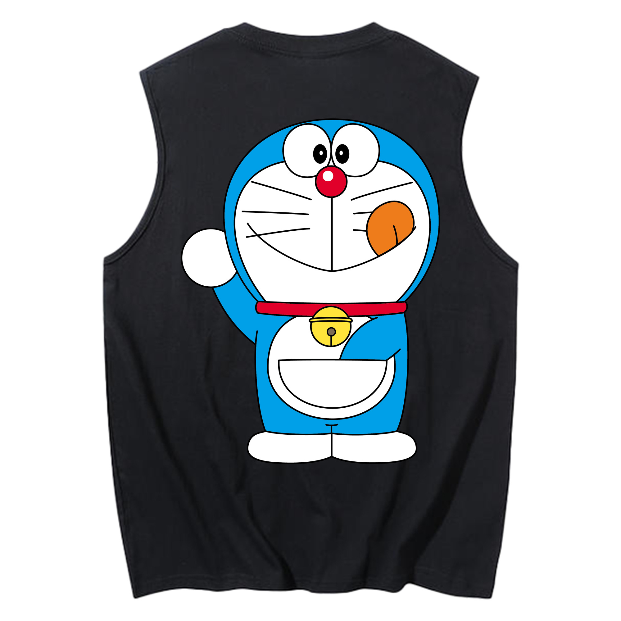 （画像用） ドラえもん Doraemon コットン100％タンクトップ（背面プリント）
