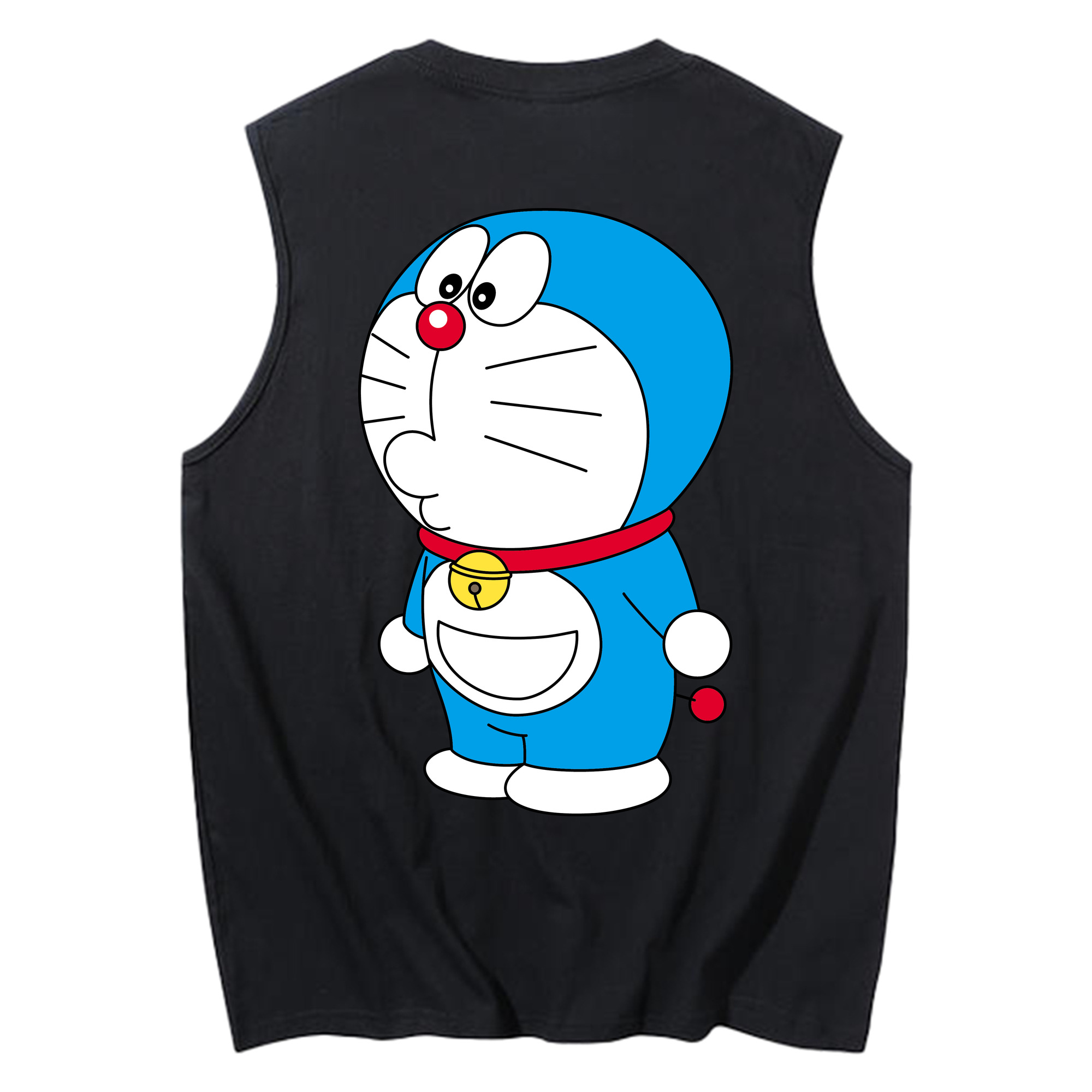 （画像用） ドラえもん Doraemon コットン100％タンクトップ（背面プリント）