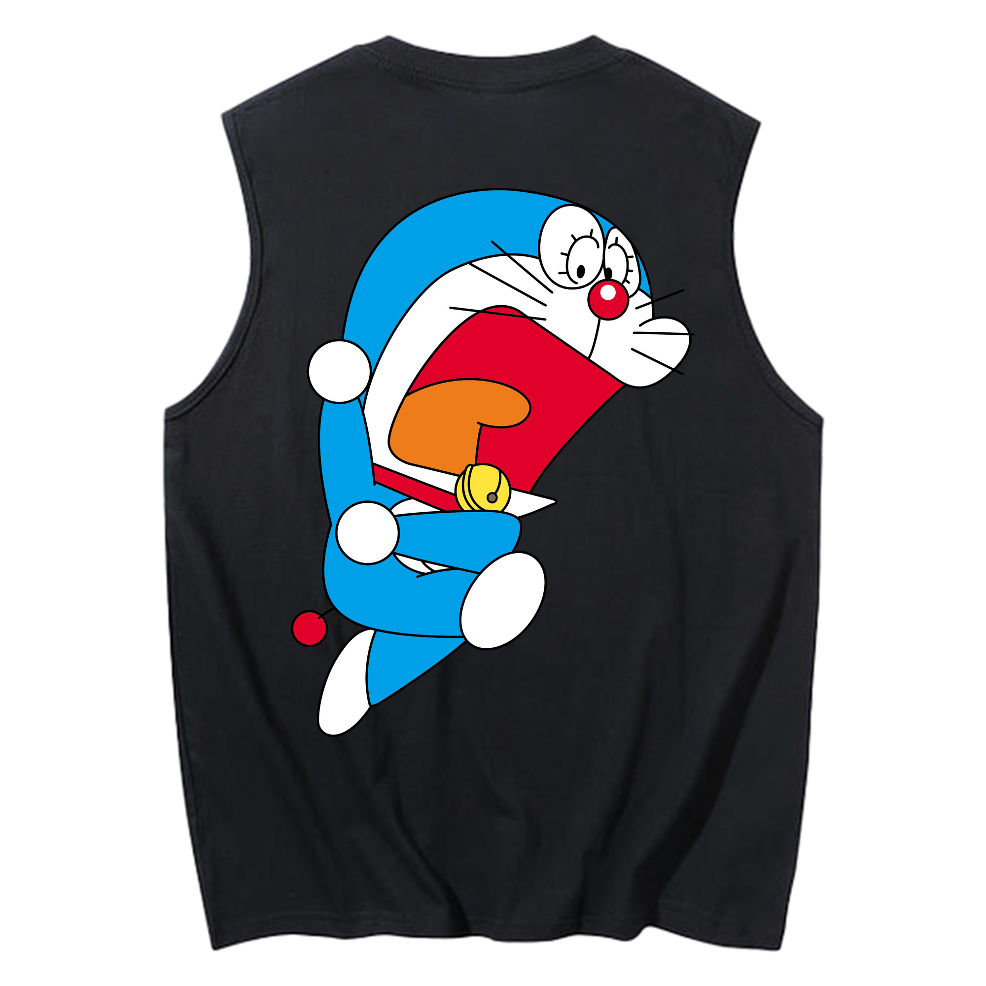（画像用） ドラえもん Doraemon コットン100％タンクトップ（背面プリント）