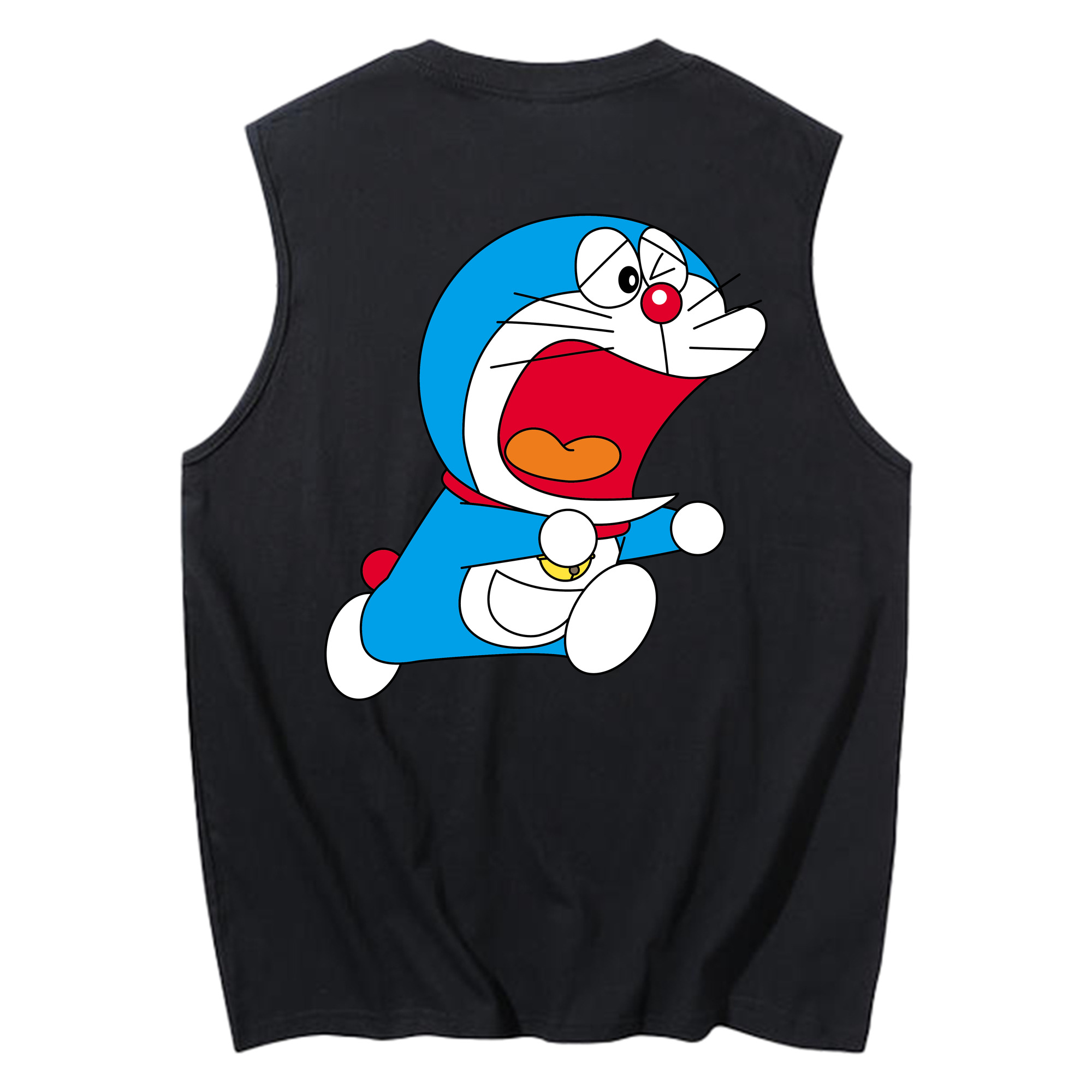 （画像用） ドラえもん Doraemon コットン100％タンクトップ（背面プリント）