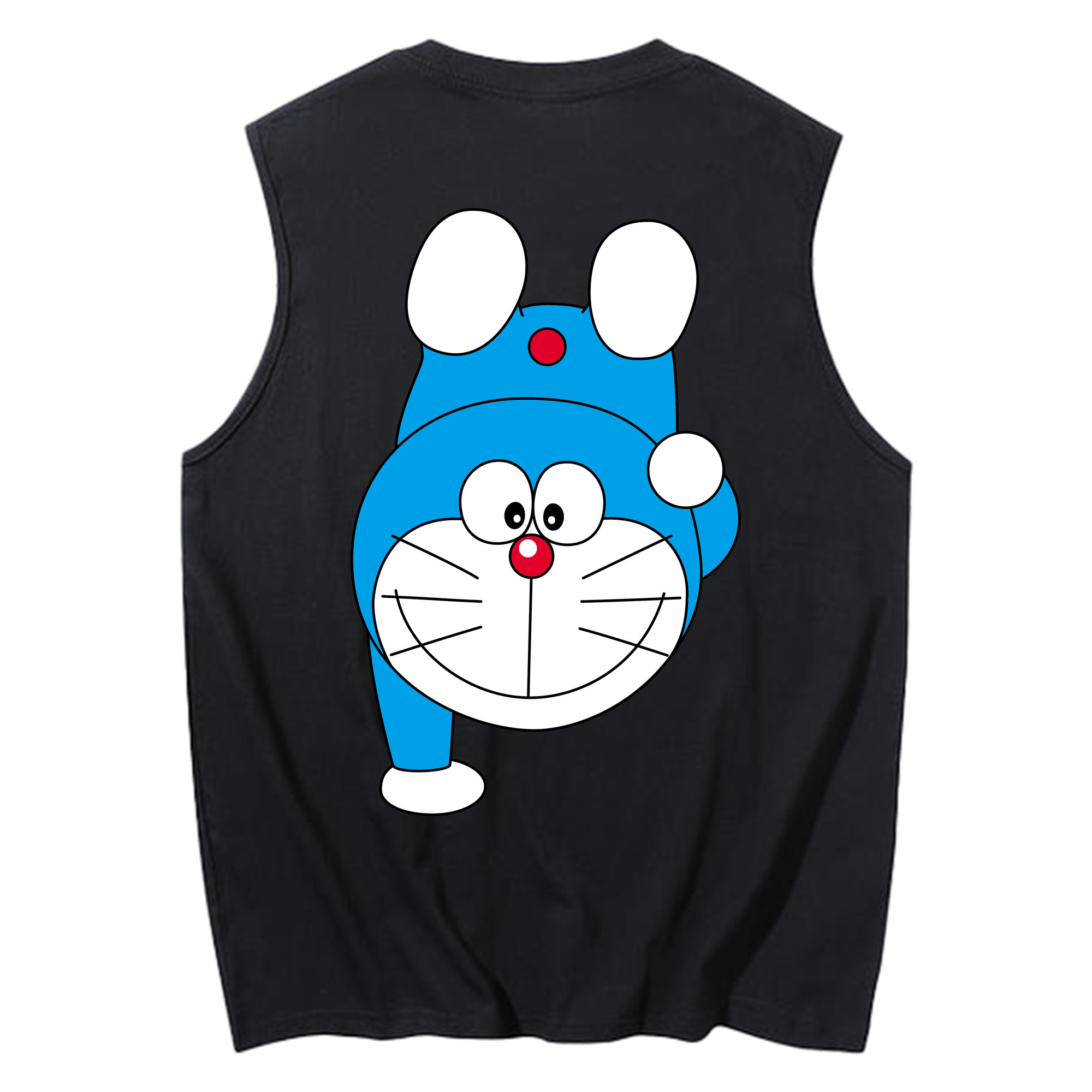 （画像用） ドラえもん Doraemon コットン100％タンクトップ（背面プリント）