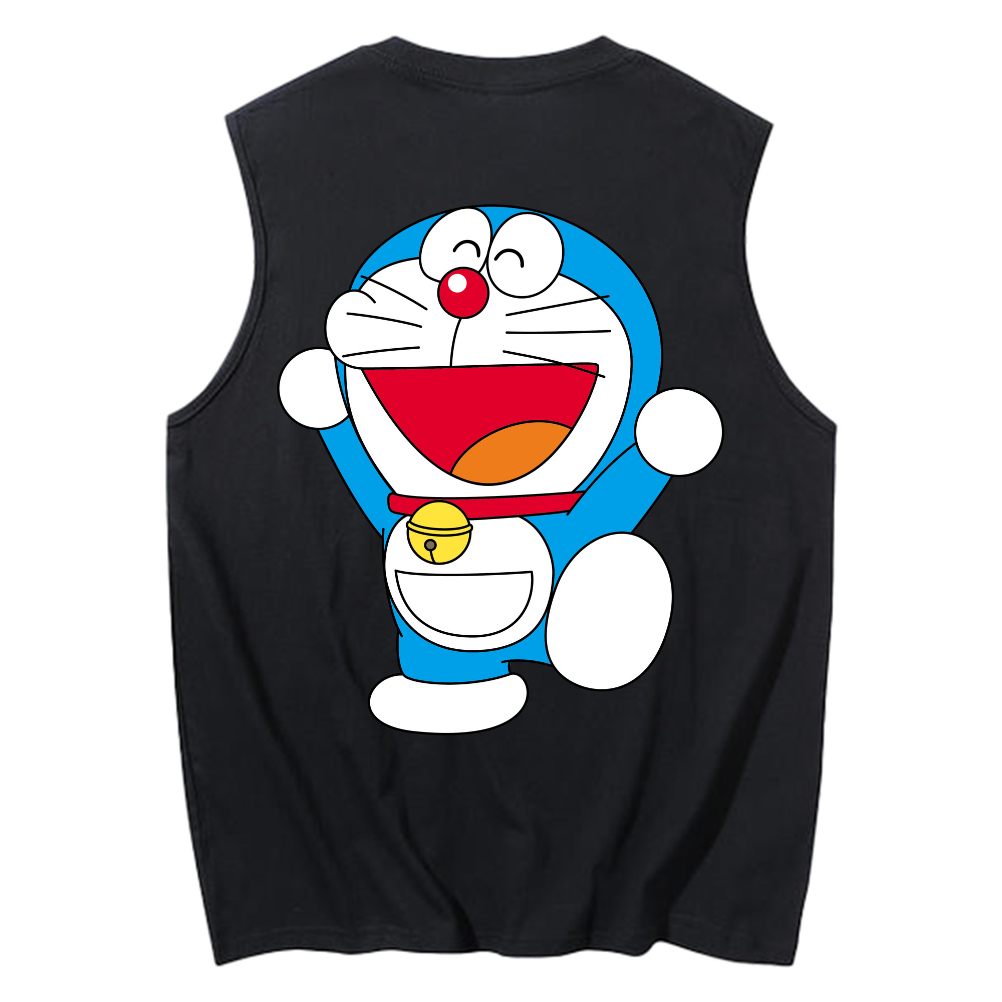 （画像用） ドラえもん Doraemon コットン100％タンクトップ（背面プリント）