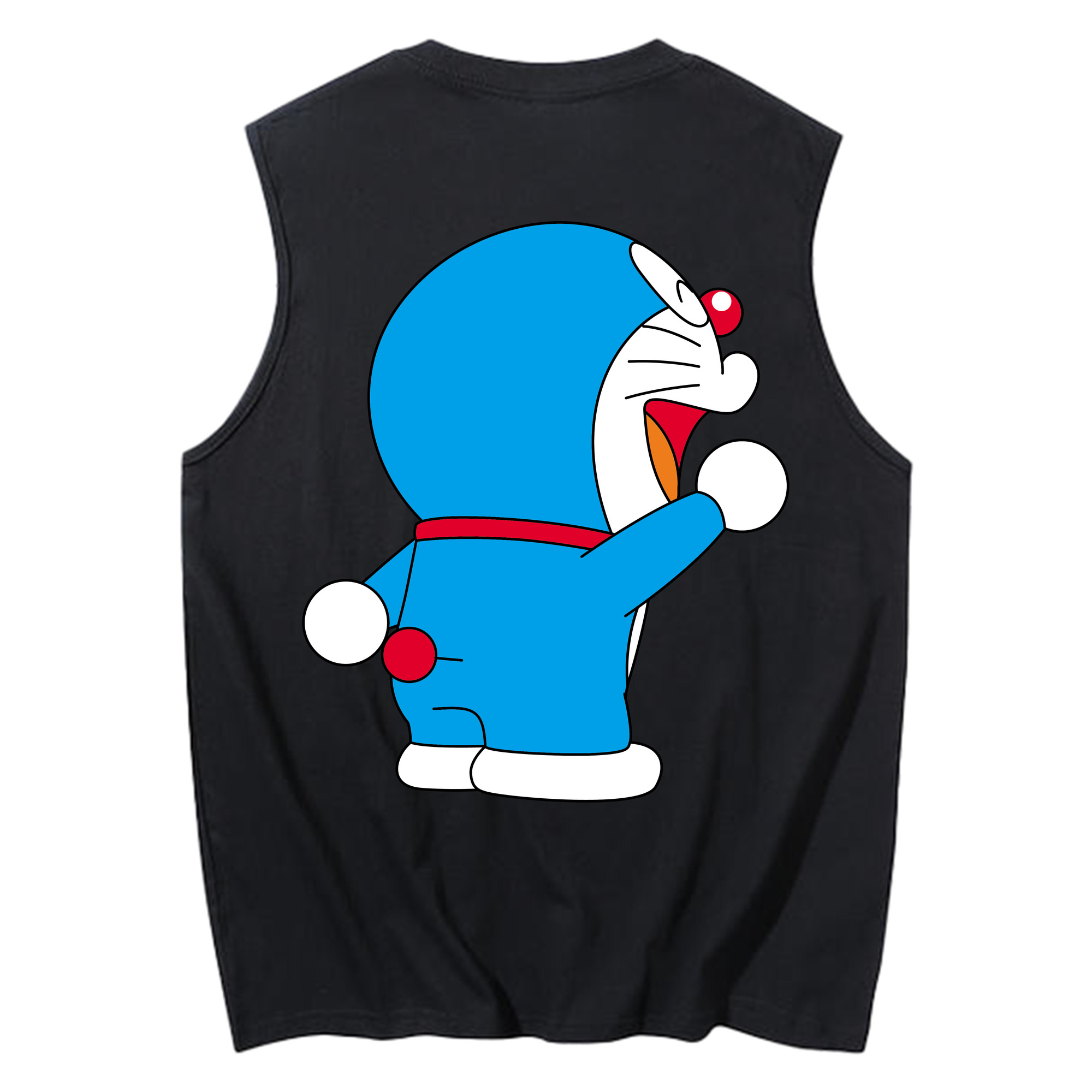 （画像用） ドラえもん Doraemon コットン100％タンクトップ（背面プリント）