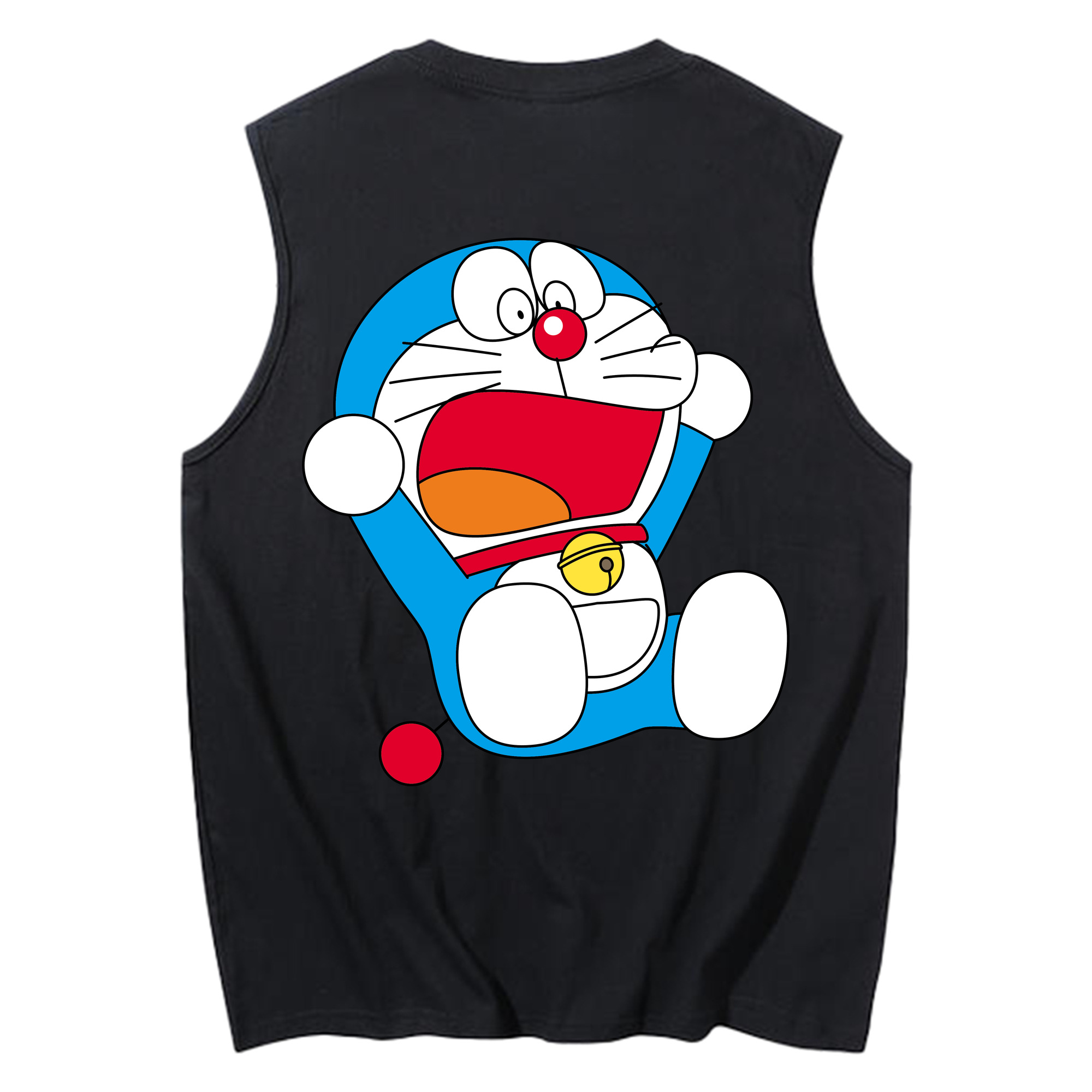 （画像用） ドラえもん Doraemon コットン100％タンクトップ（背面プリント）