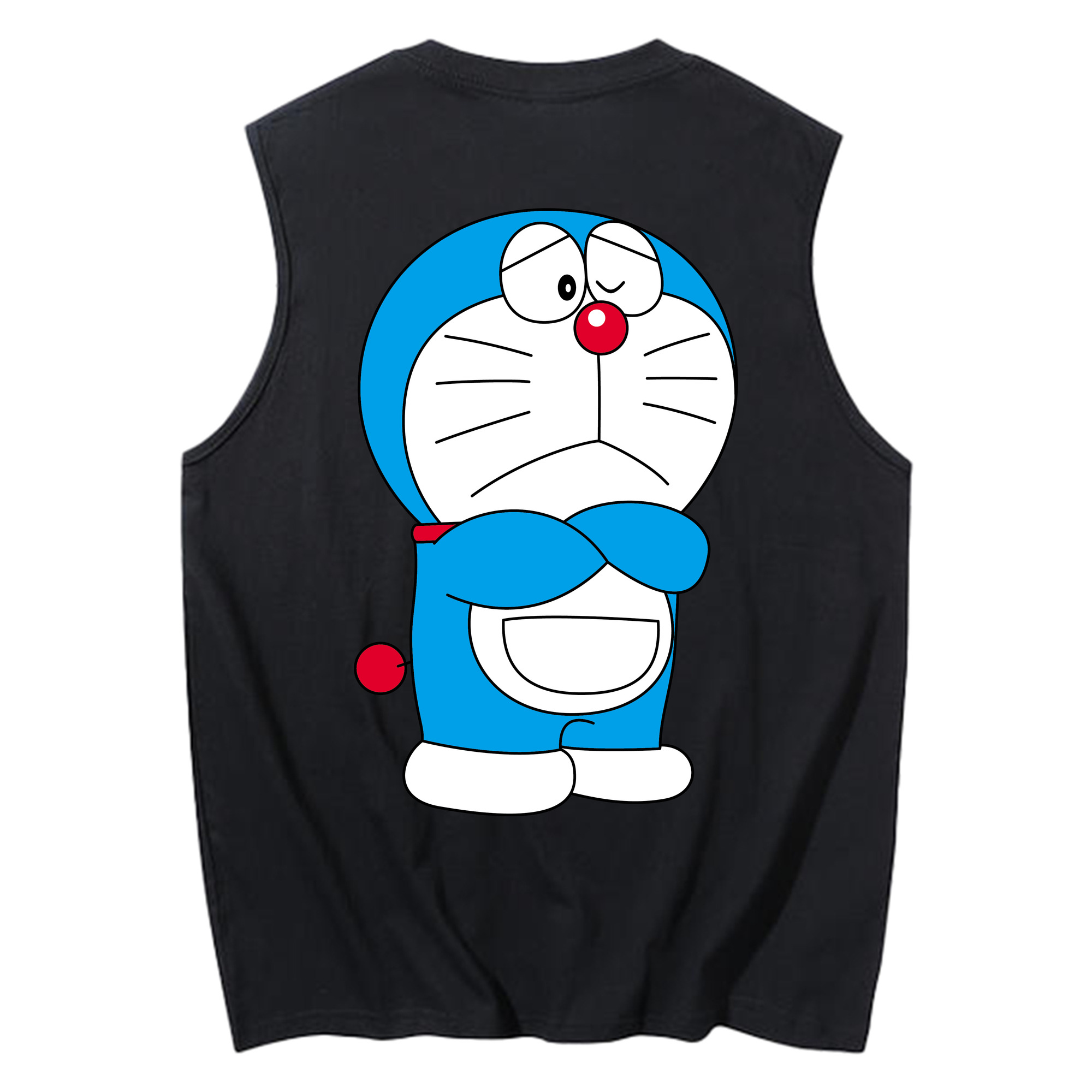 （画像用） ドラえもん Doraemon コットン100％タンクトップ（背面プリント）