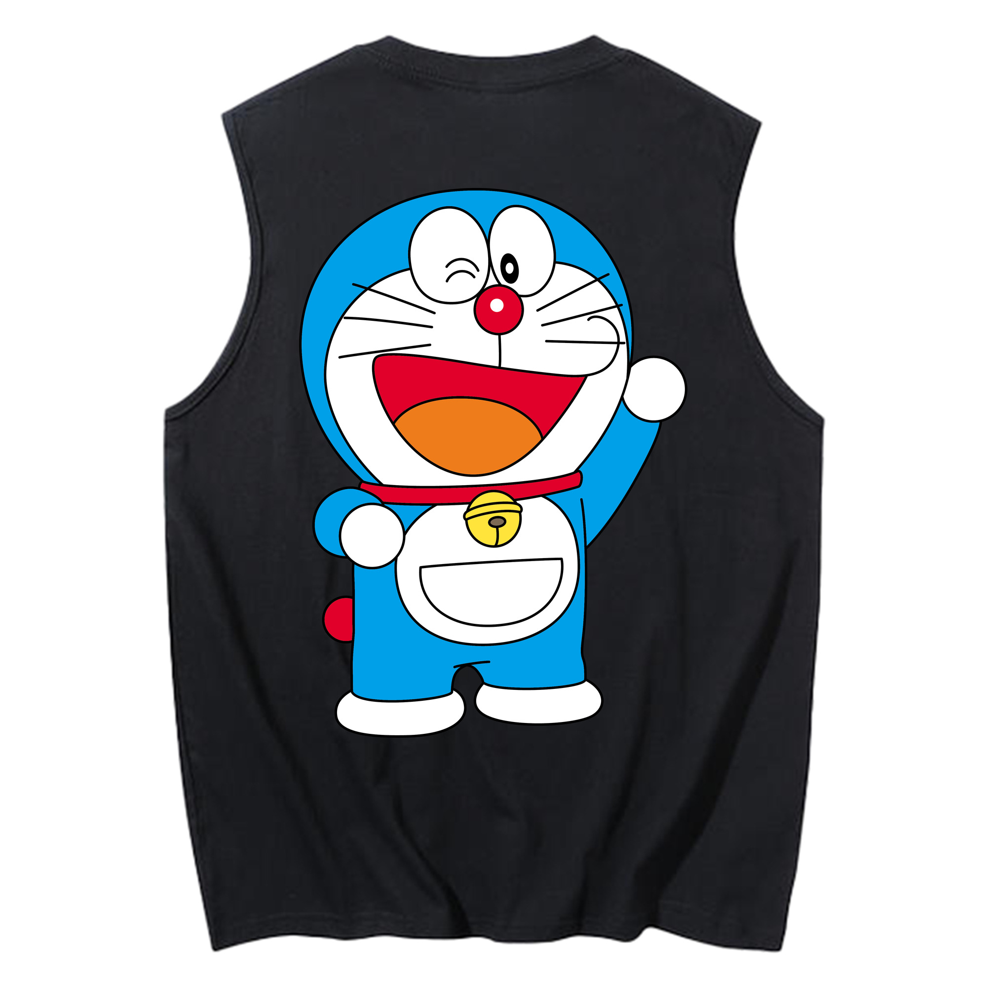 （画像用） ドラえもん Doraemon コットン100％タンクトップ（背面プリント）