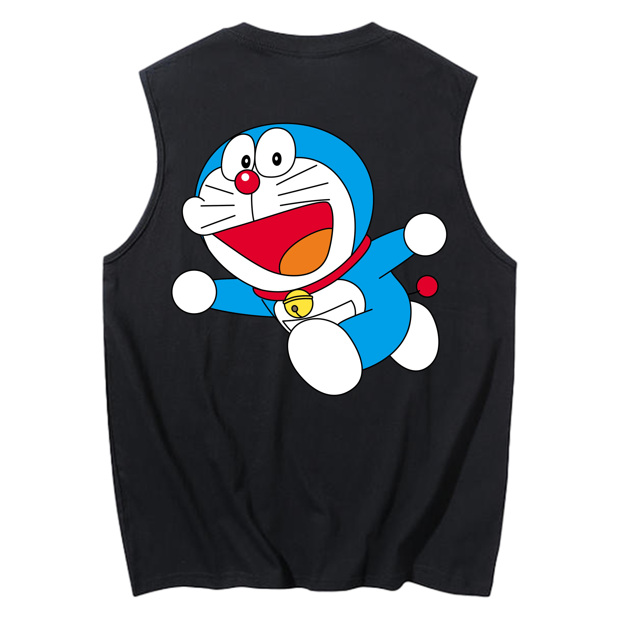 （画像用） ドラえもん Doraemon コットン100％タンクトップ（背面プリント）