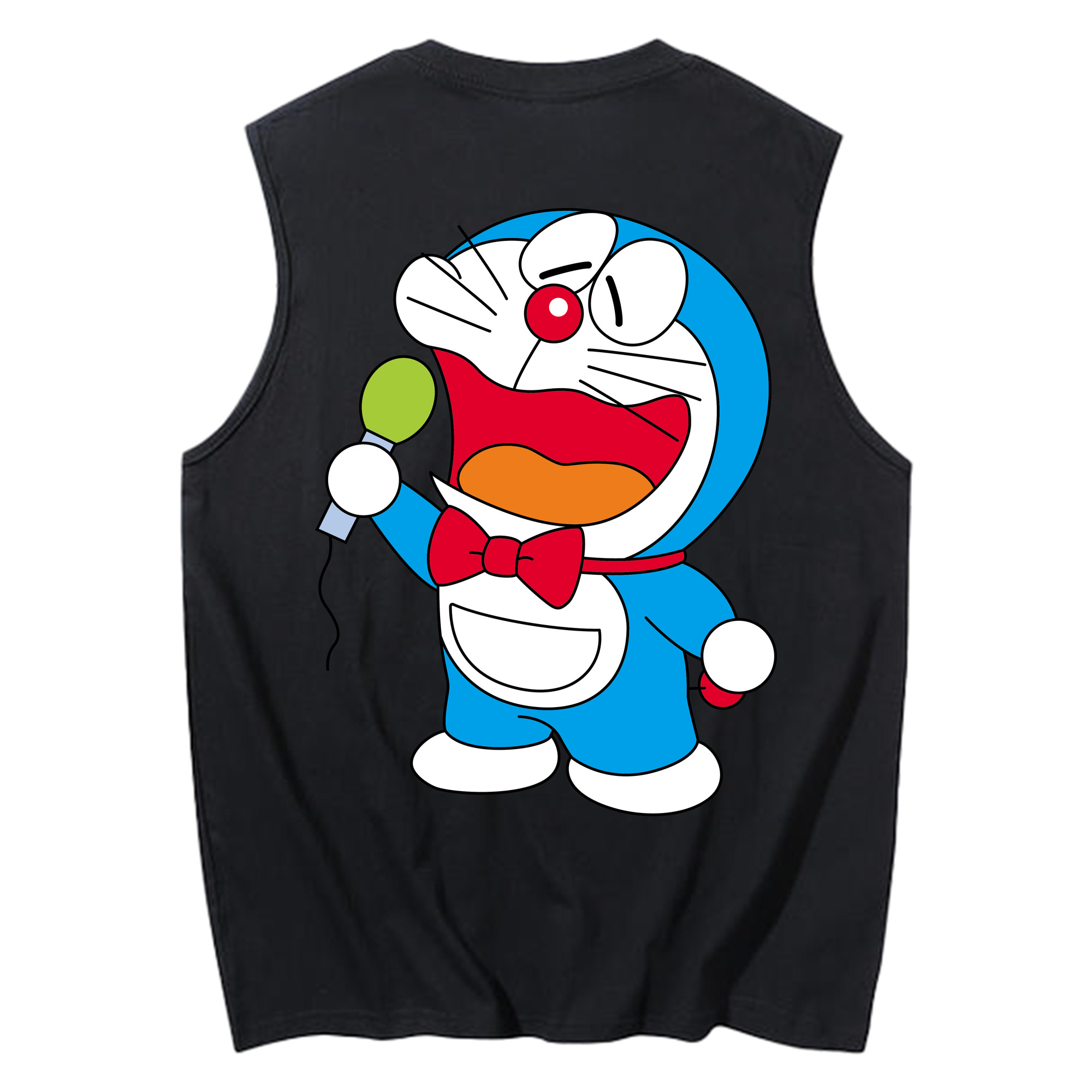 （画像用） ドラえもん Doraemon コットン100％タンクトップ（背面プリント）
