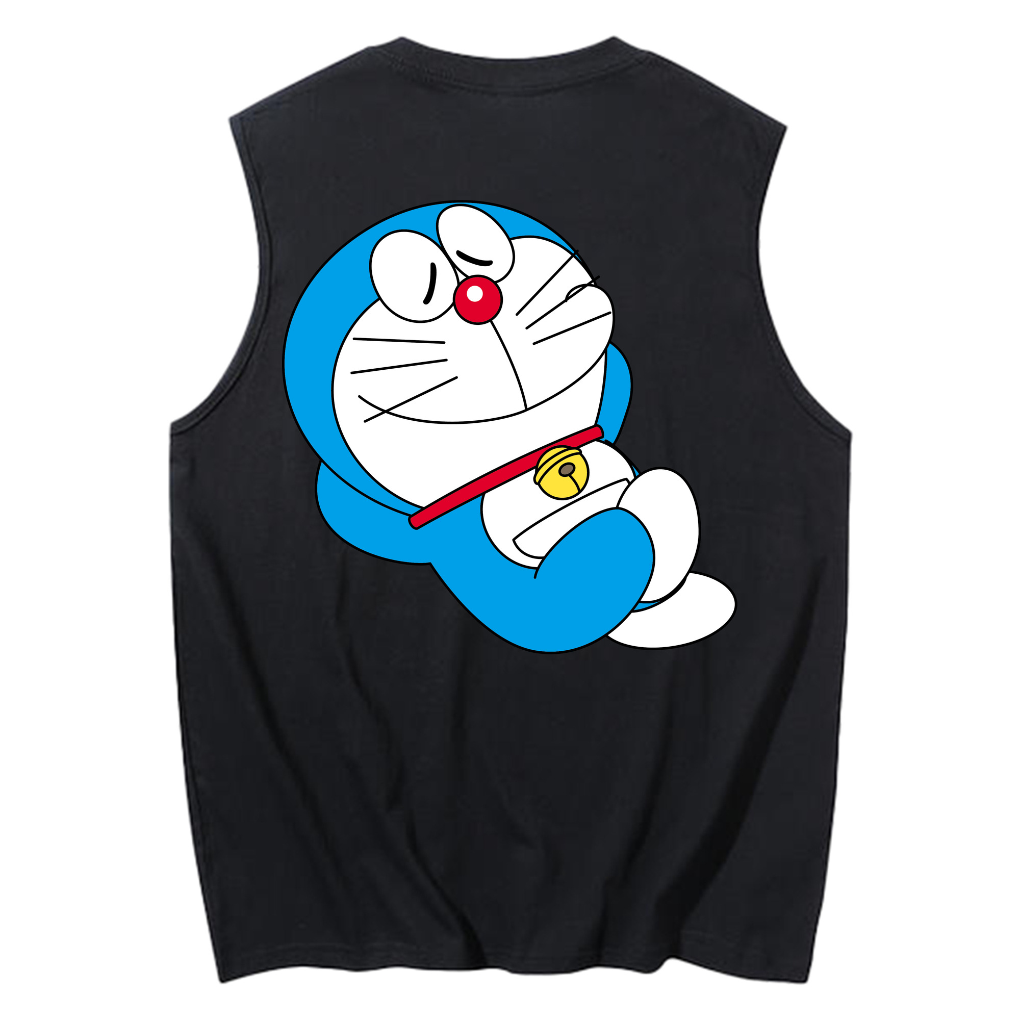（画像用） ドラえもん Doraemon コットン100％タンクトップ（背面プリント）