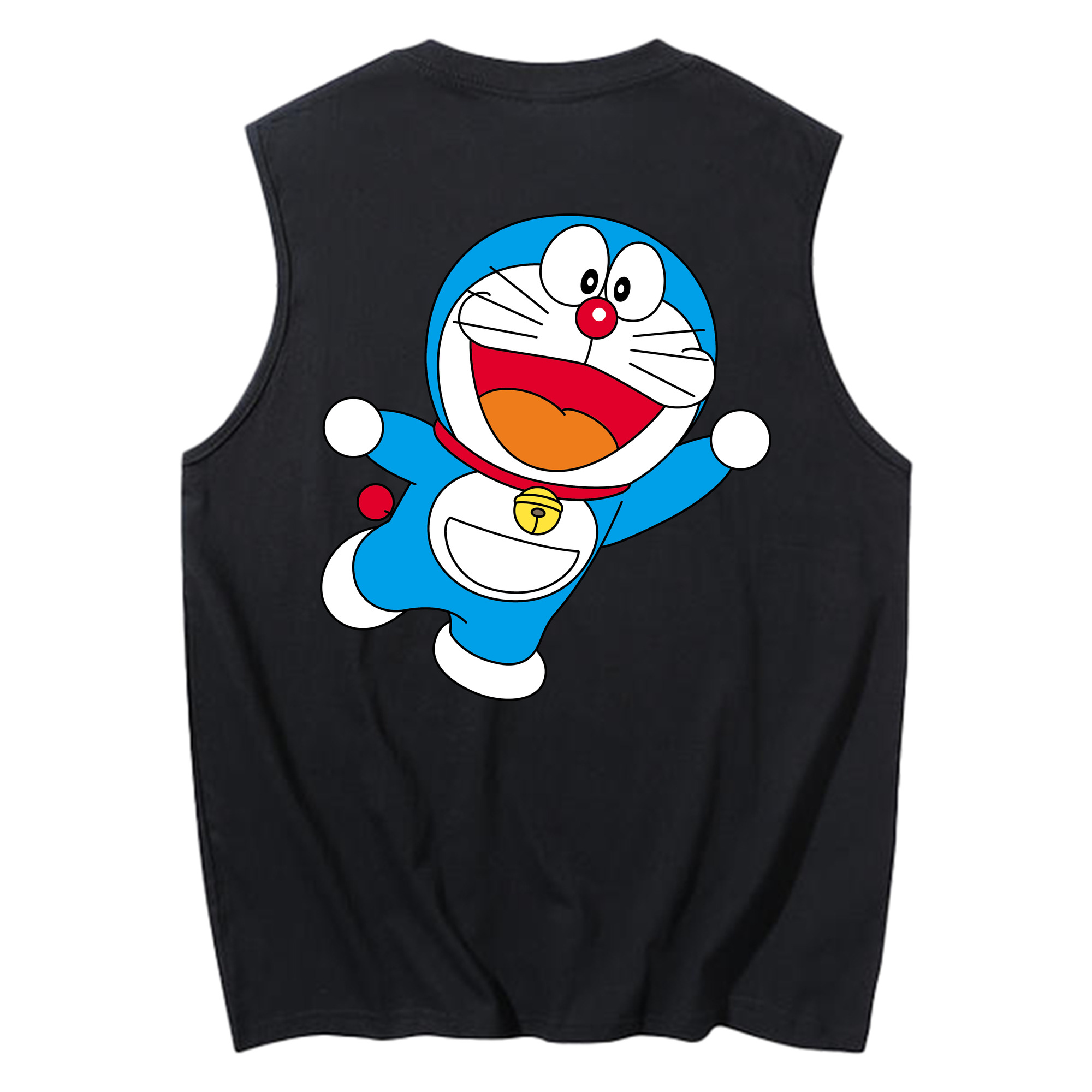（画像用） ドラえもん Doraemon コットン100％タンクトップ（背面プリント）