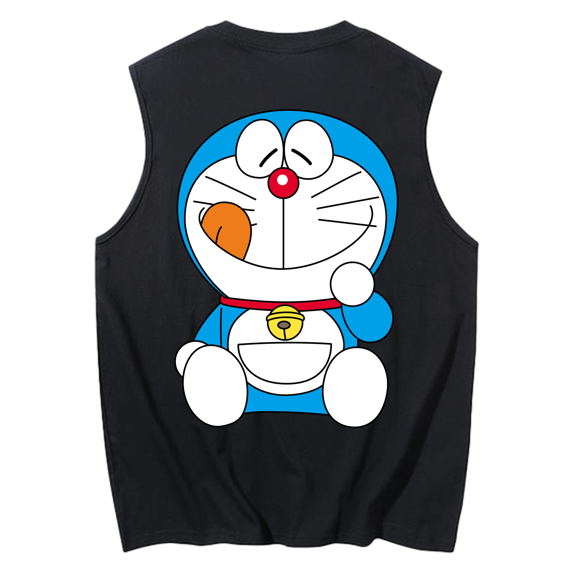 （画像用） ドラえもん Doraemon コットン100％タンクトップ（背面プリント）
