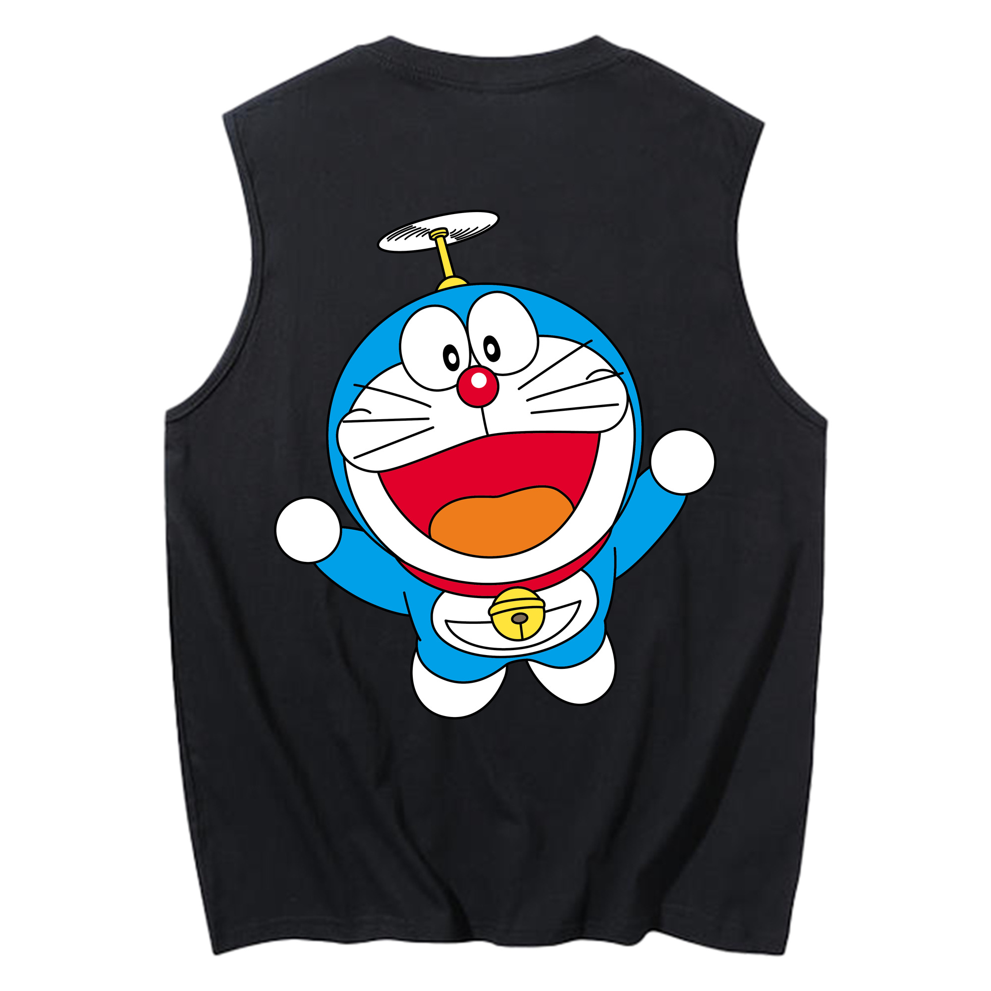 （画像用） ドラえもん Doraemon コットン100％タンクトップ（背面プリント）