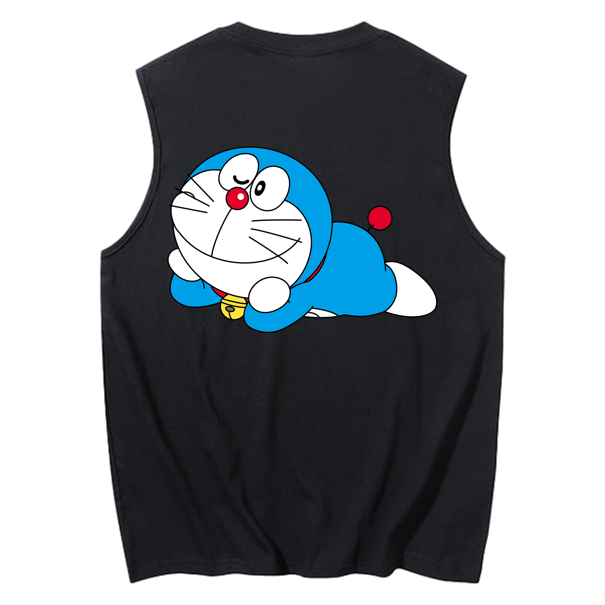 （画像用） ドラえもん Doraemon コットン100％タンクトップ（背面プリント）