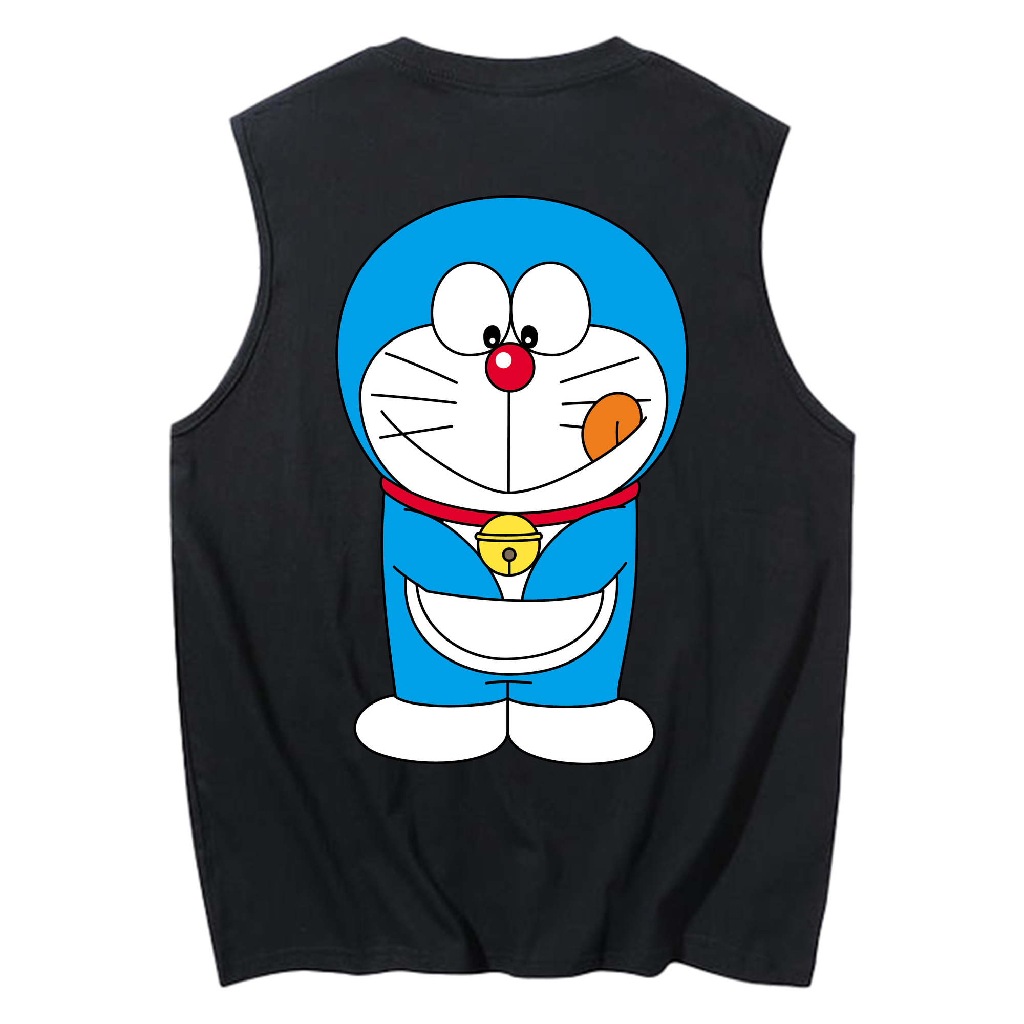 （画像用） ドラえもん Doraemon コットン100％タンクトップ（背面プリント）