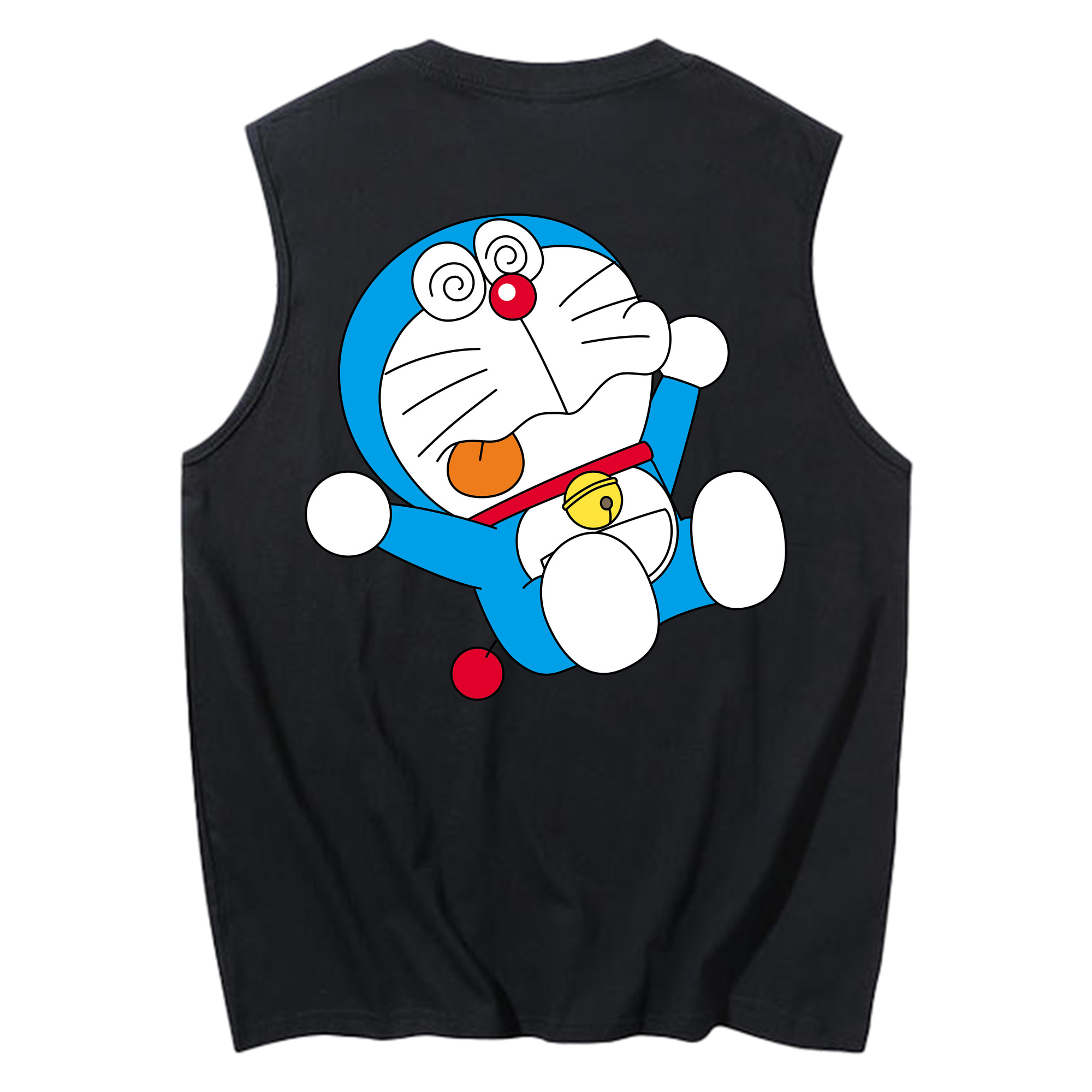 （画像用） ドラえもん Doraemon コットン100％タンクトップ（背面プリント）