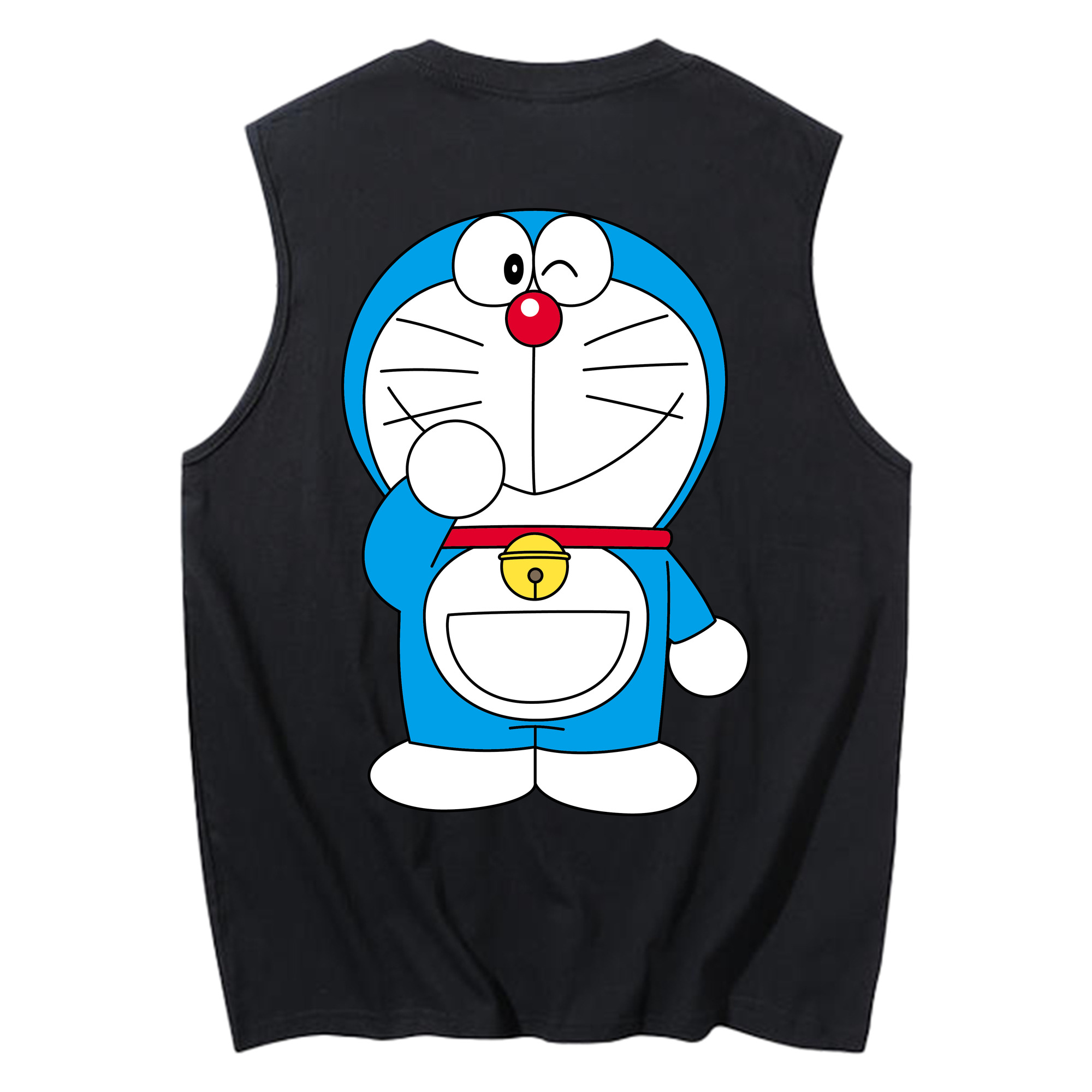 （画像用） ドラえもん Doraemon コットン100％タンクトップ（背面プリント）
