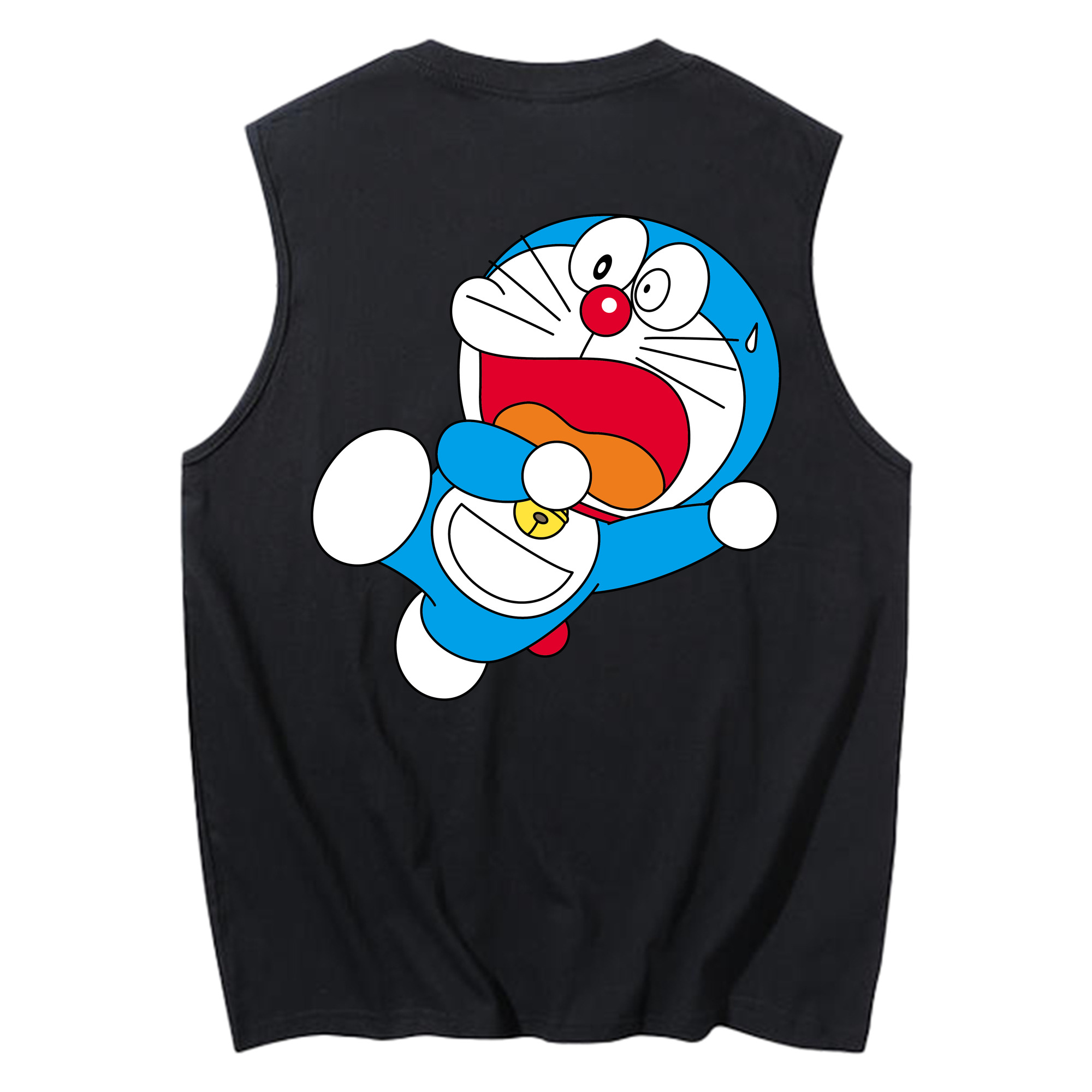 （画像用） ドラえもん Doraemon コットン100％タンクトップ（背面プリント）