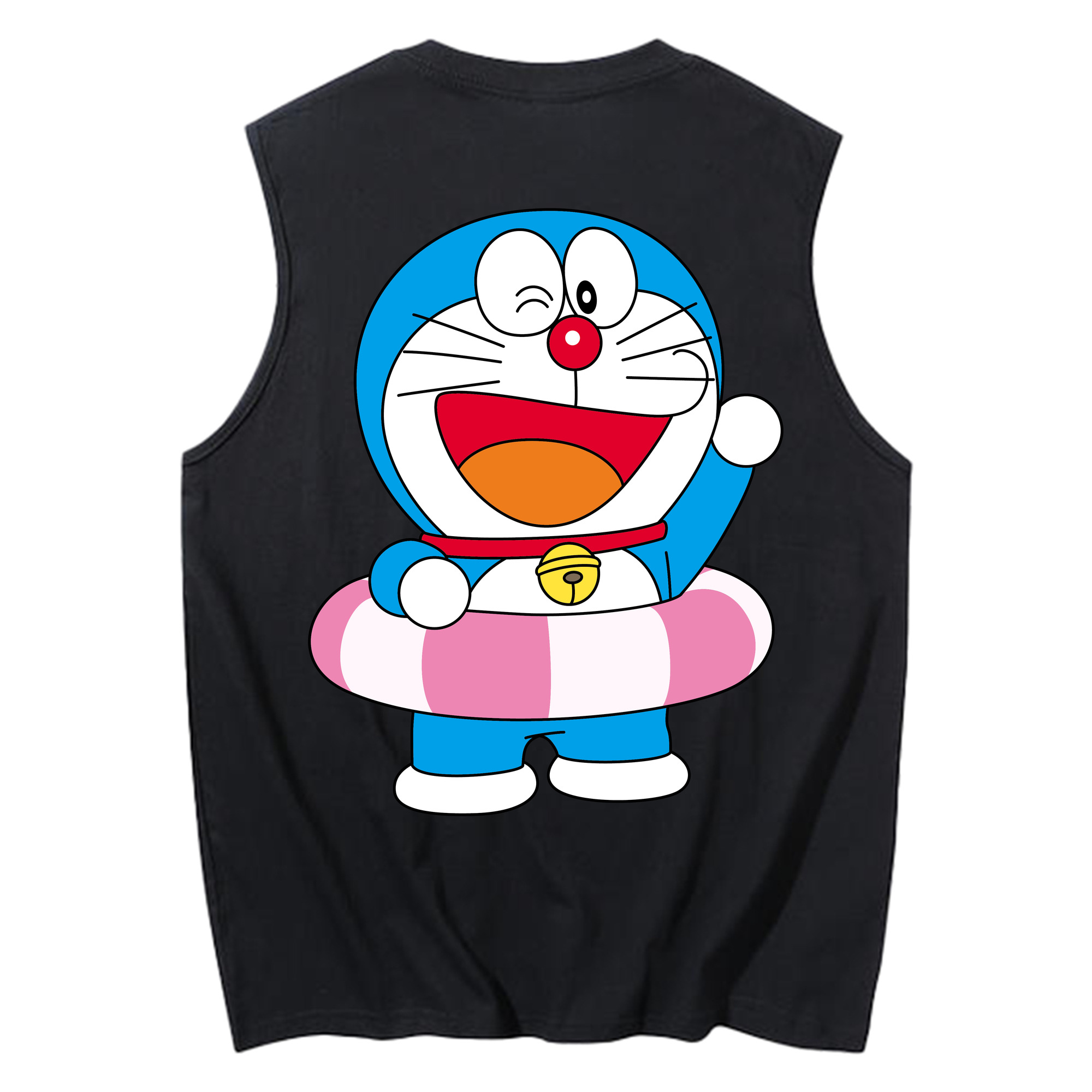 （画像用） ドラえもん Doraemon コットン100％タンクトップ（背面プリント）