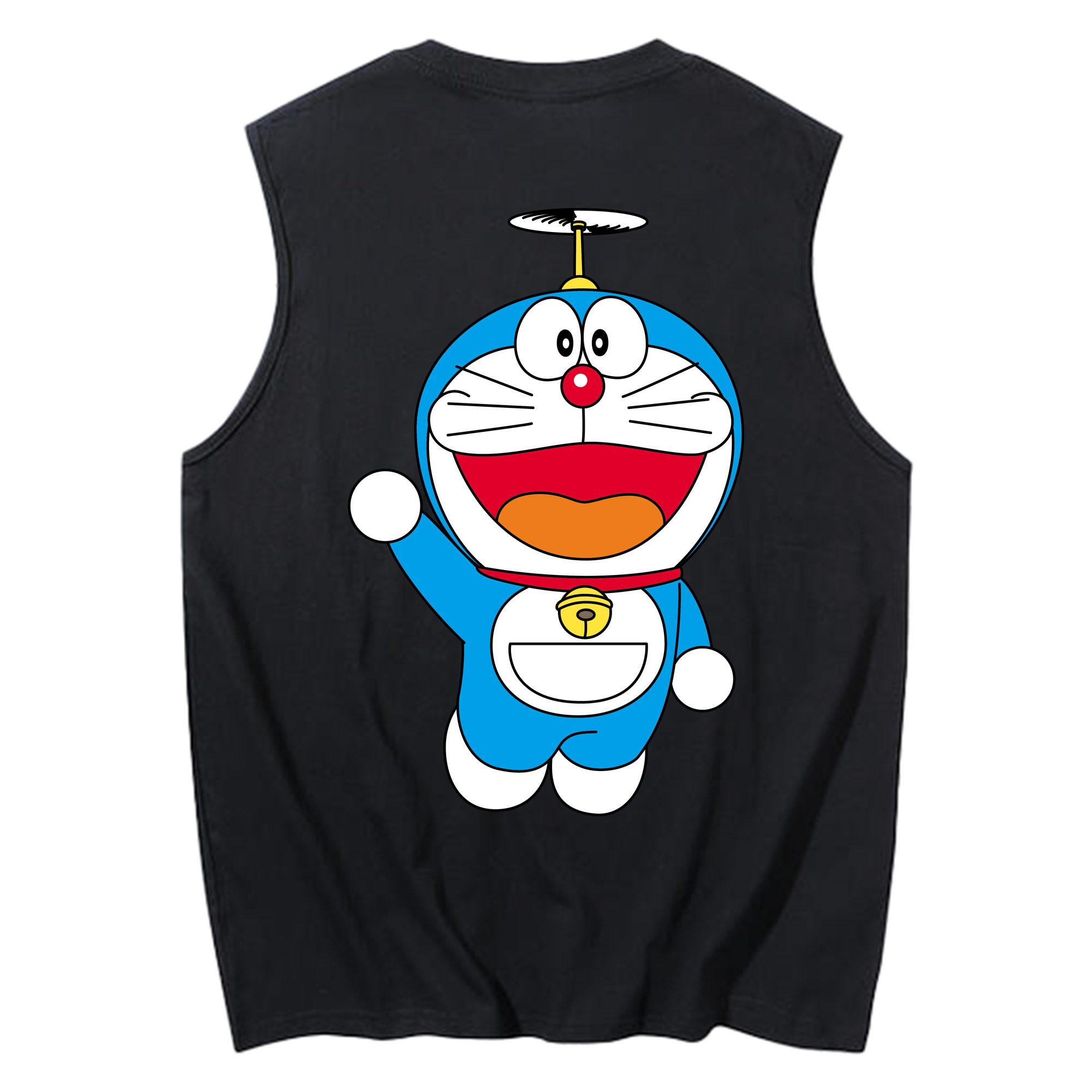 （画像用） ドラえもん Doraemon コットン100％タンクトップ（背面プリント）