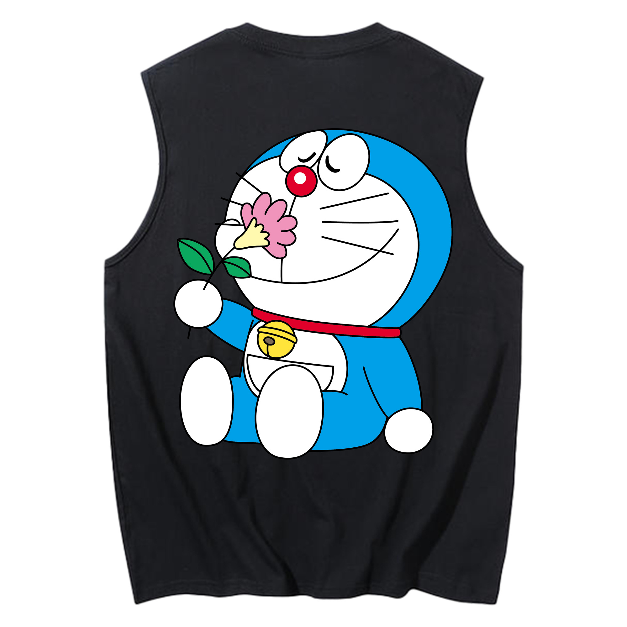 （画像用） ドラえもん Doraemon コットン100％タンクトップ（背面プリント）