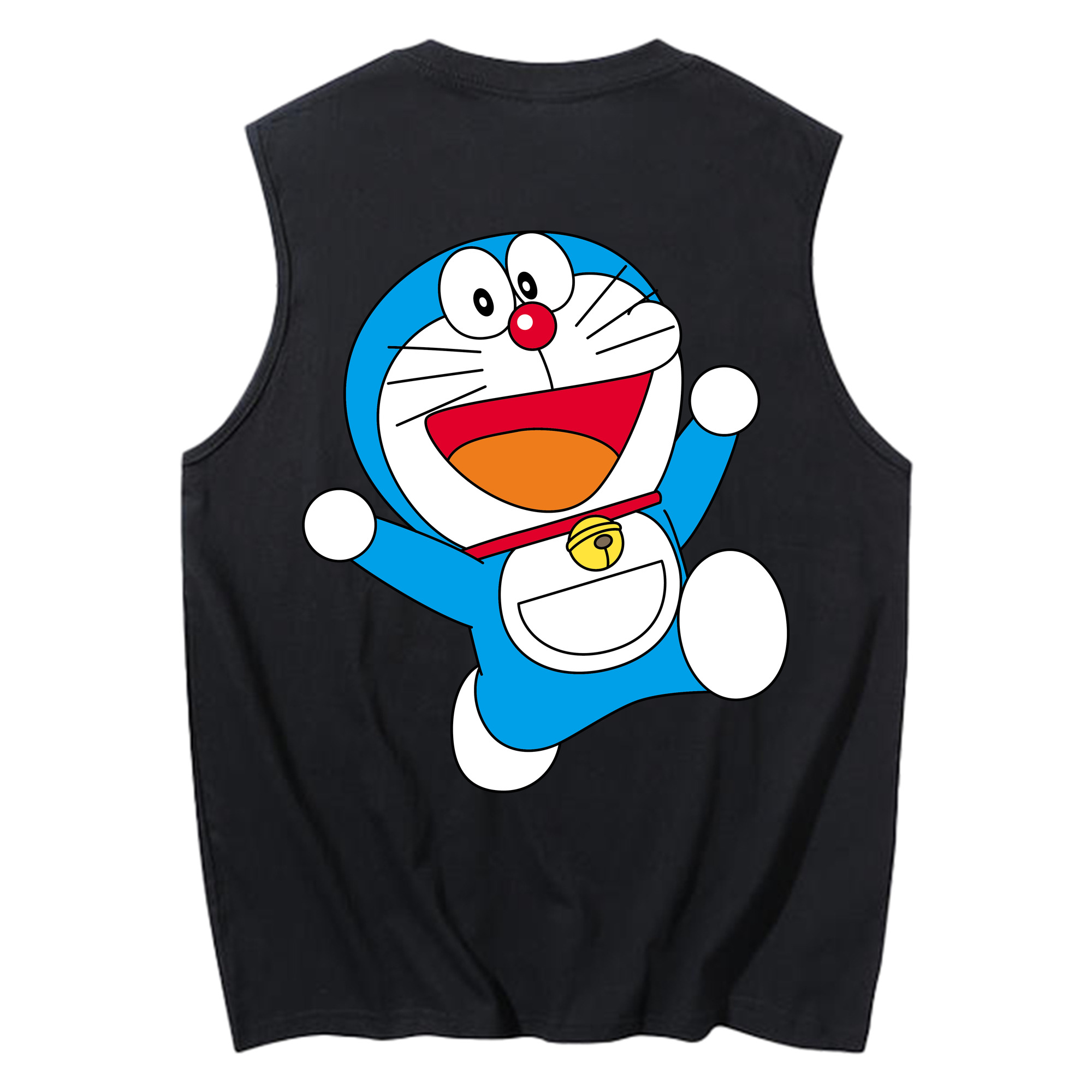 （画像用） ドラえもん Doraemon コットン100％タンクトップ（背面プリント）