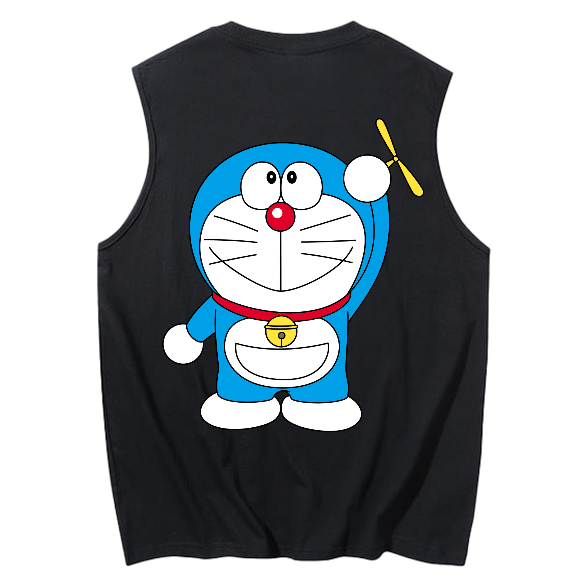 （画像用） ドラえもん Doraemon コットン100％タンクトップ（背面プリント）