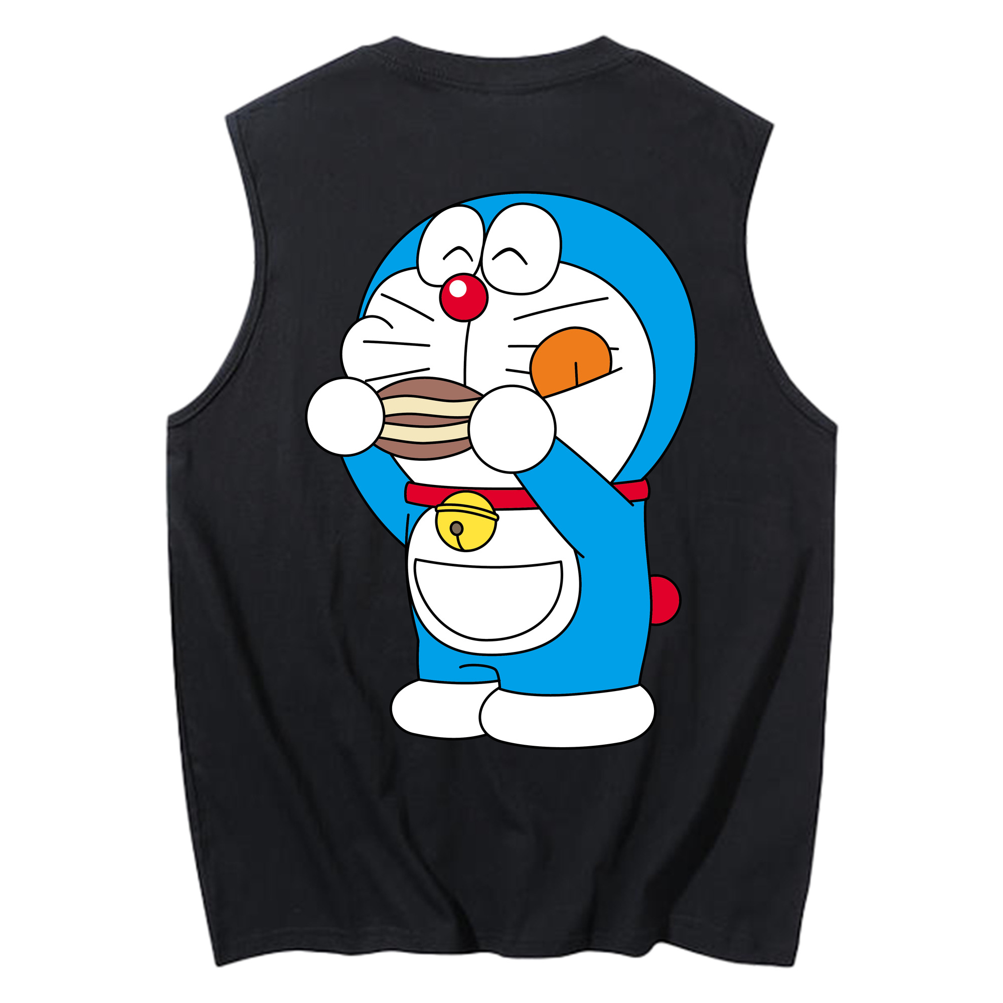 （画像用） ドラえもん Doraemon コットン100％タンクトップ（背面プリント）