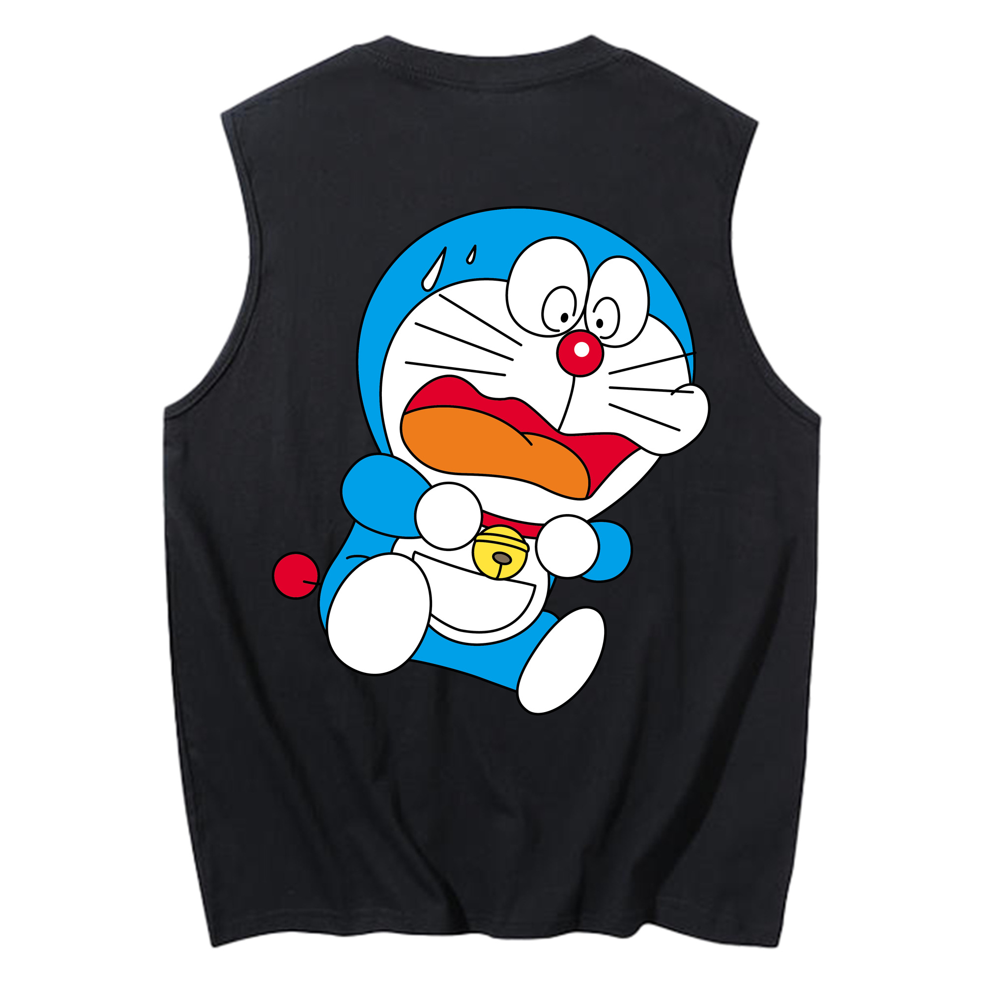 （画像用） ドラえもん Doraemon コットン100％タンクトップ（背面プリント）