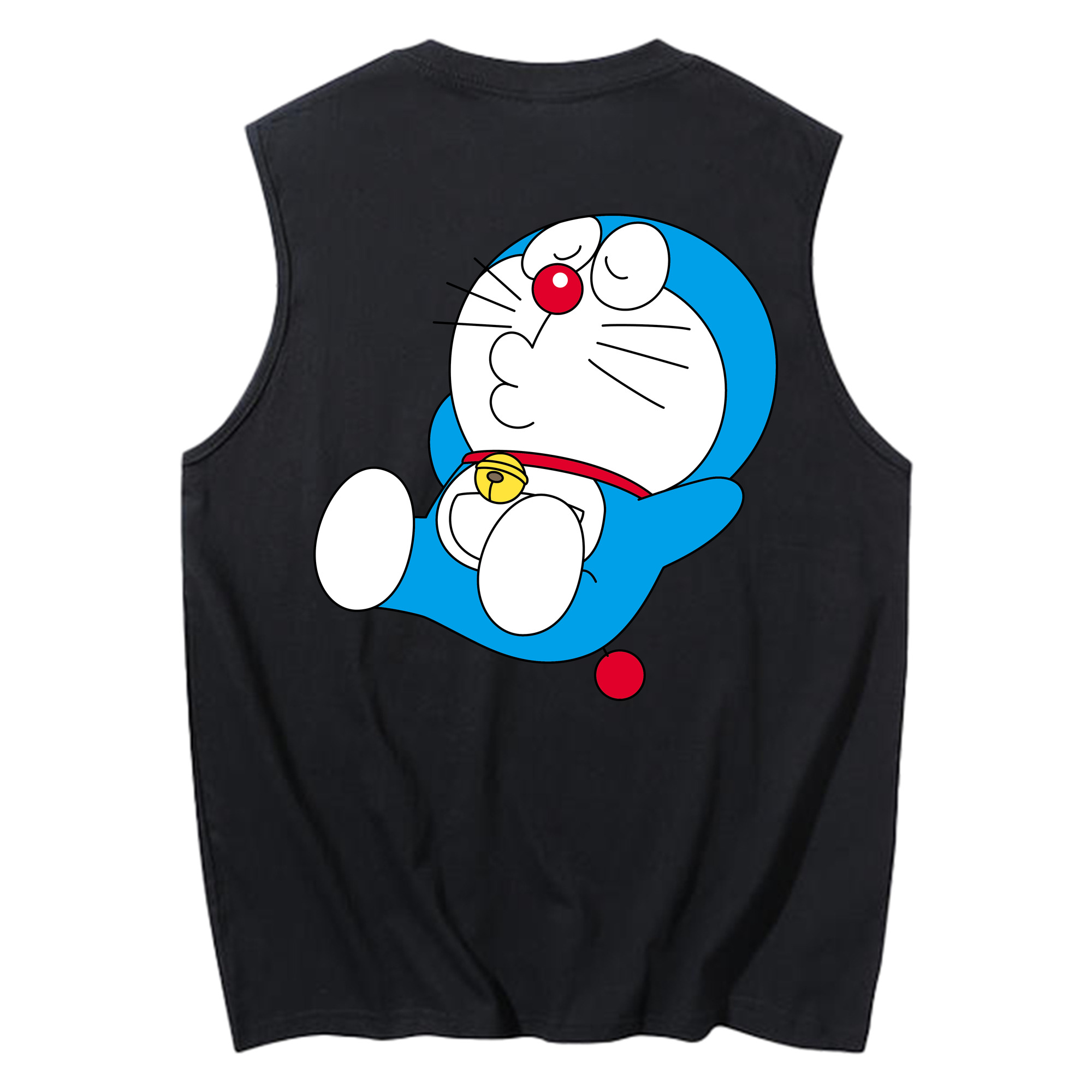 （画像用） ドラえもん Doraemon コットン100％タンクトップ（背面プリント）