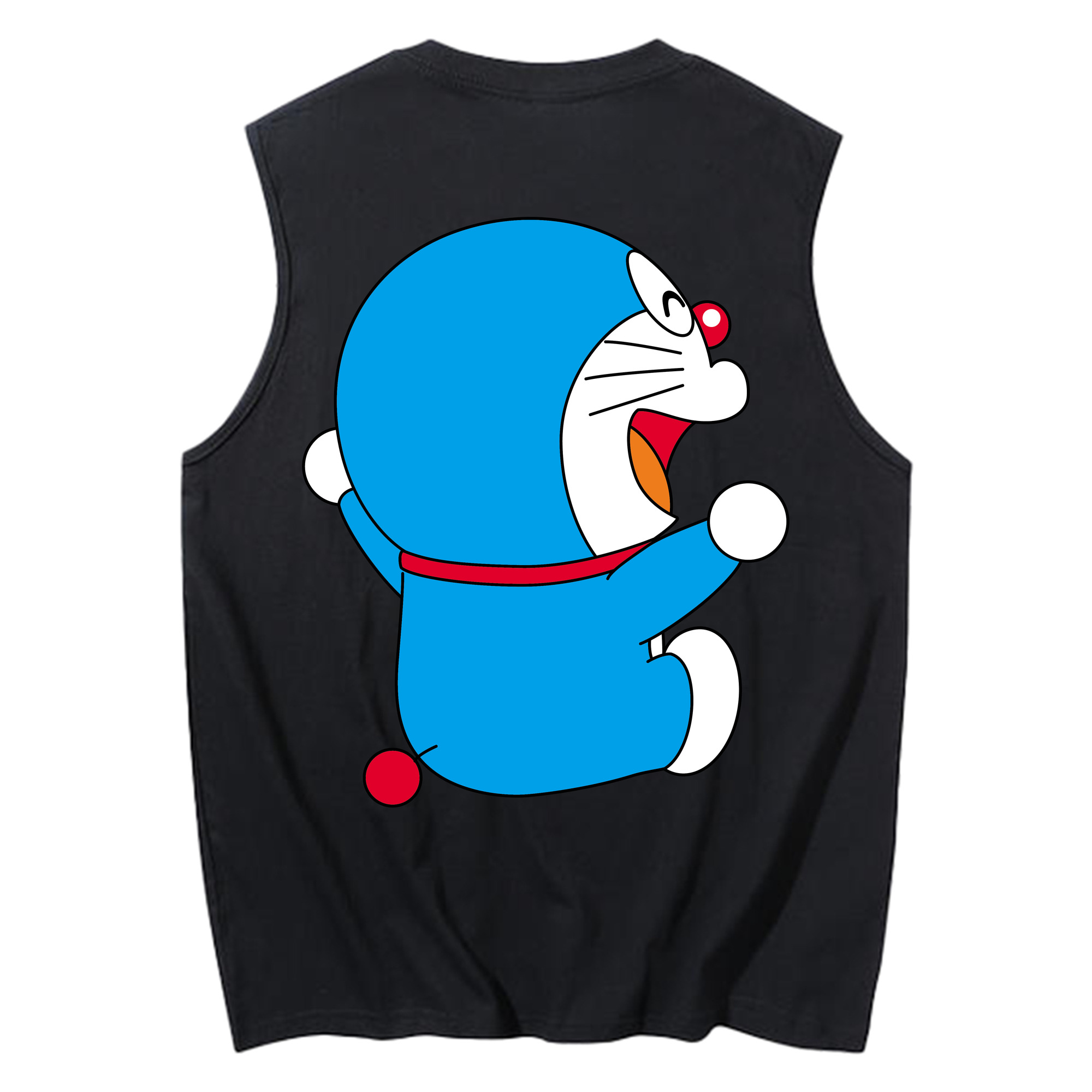 （画像用） ドラえもん Doraemon コットン100％タンクトップ（背面プリント）