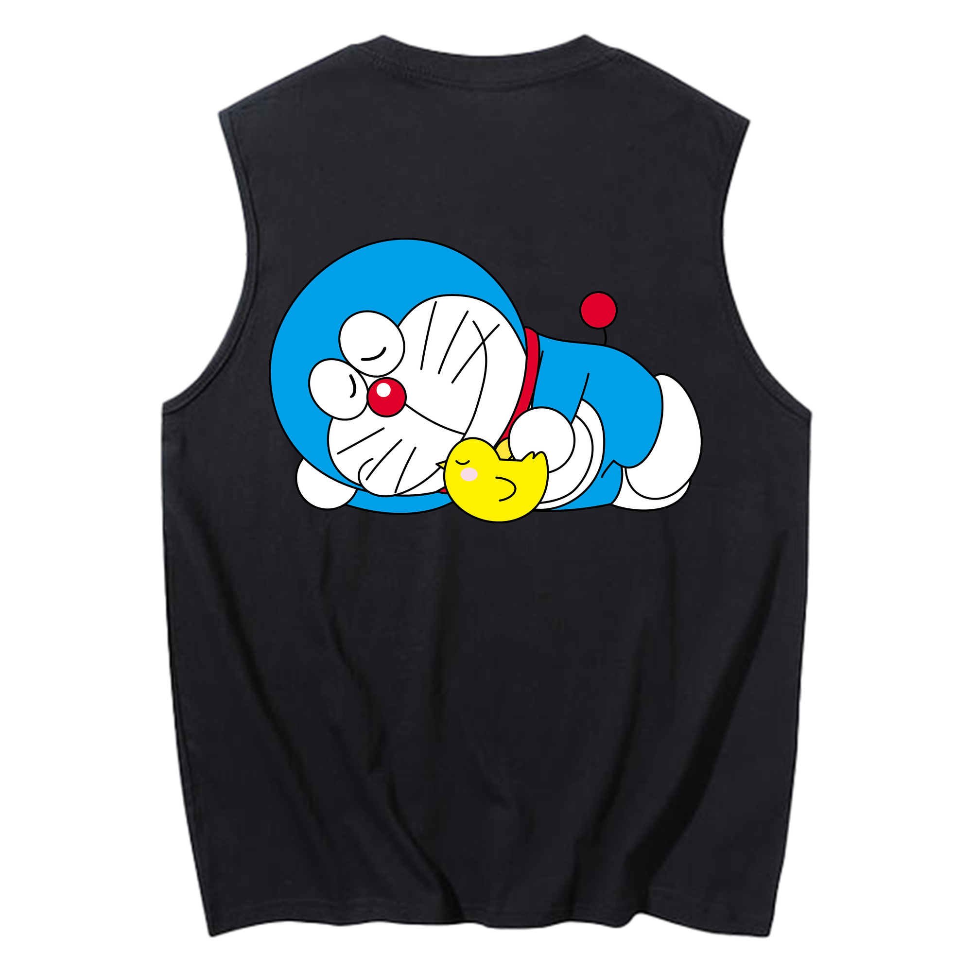 （画像用） ドラえもん Doraemon コットン100％タンクトップ（背面プリント）