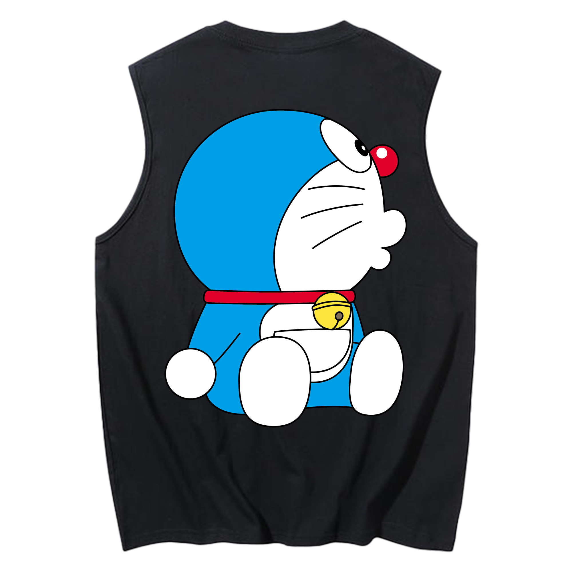 （画像用） ドラえもん Doraemon コットン100％タンクトップ（背面プリント）