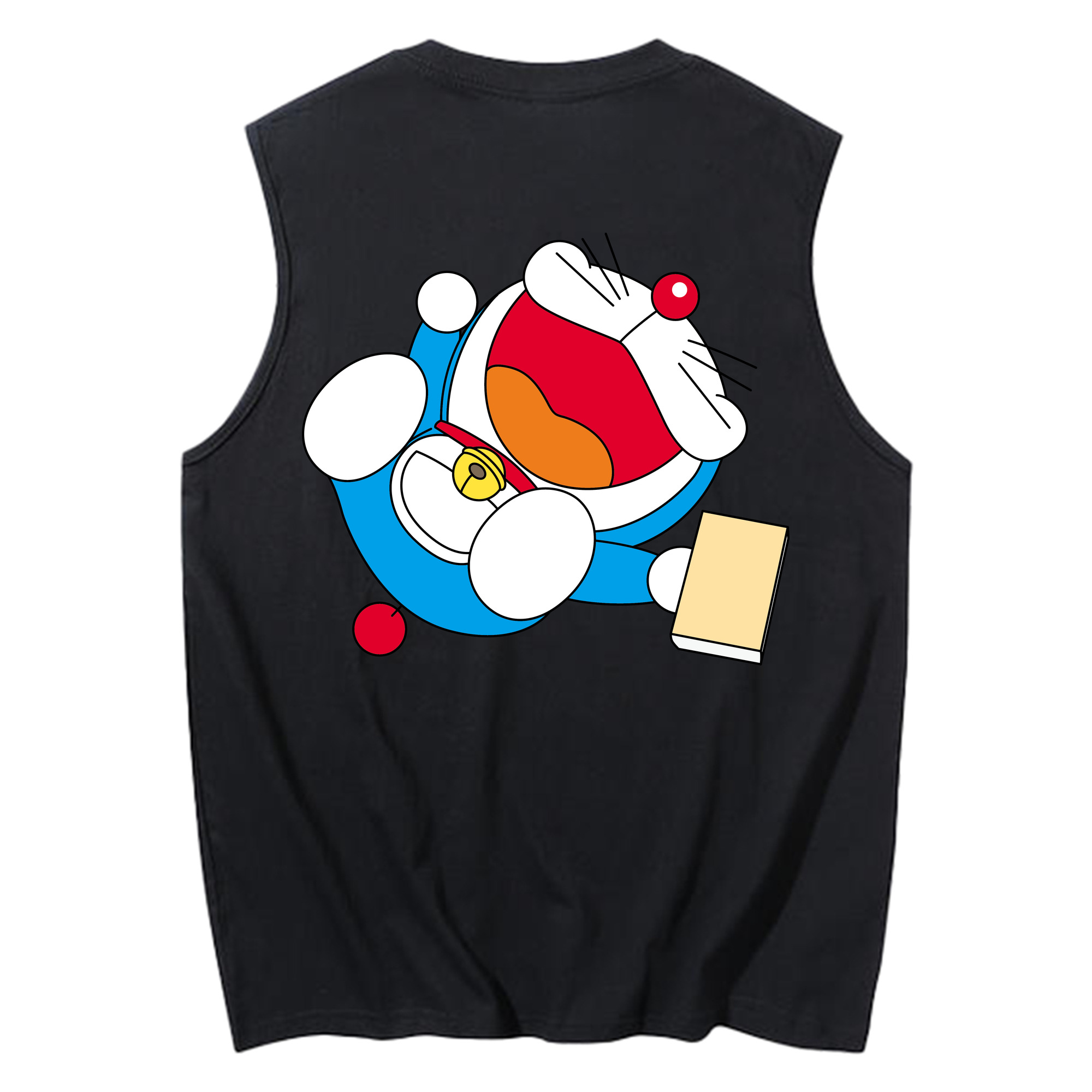 （画像用） ドラえもん Doraemon コットン100％タンクトップ（背面プリント）